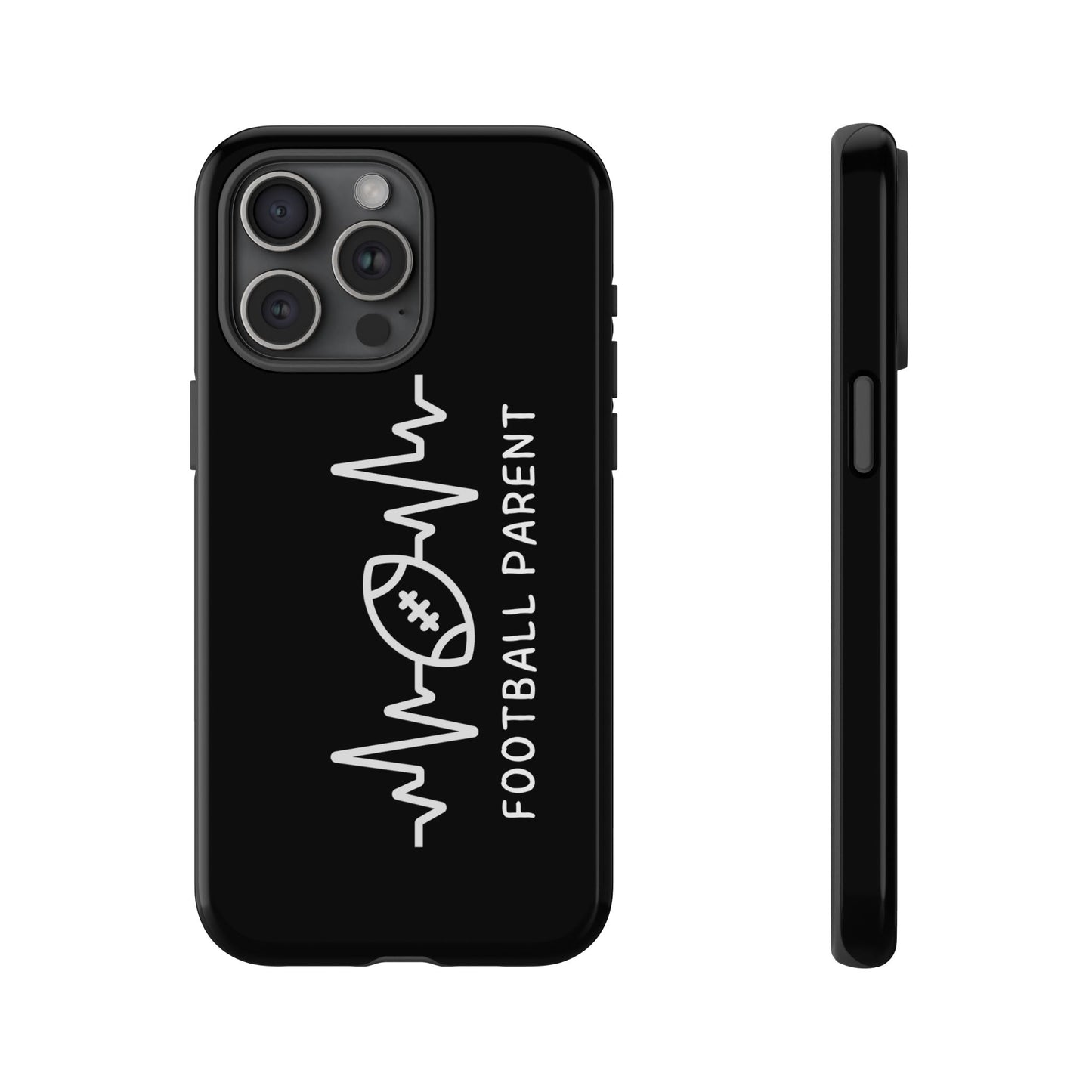 Football Parent Phone Case, Tough Phone Cover for Sports Moms, Unique Sports Gift, Customizable Football Accessory, Game Day Essential