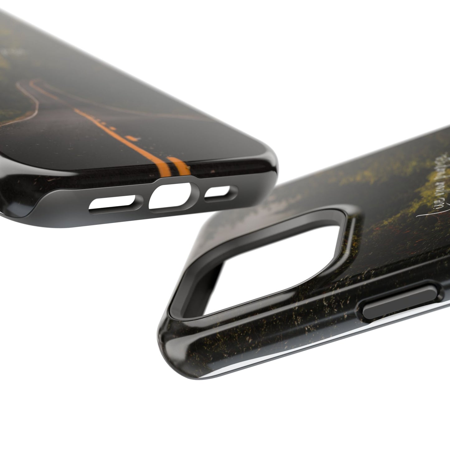 Inspirational Magnetic Tough Case - 'Live Your Purpose' Nature Design for iPhone