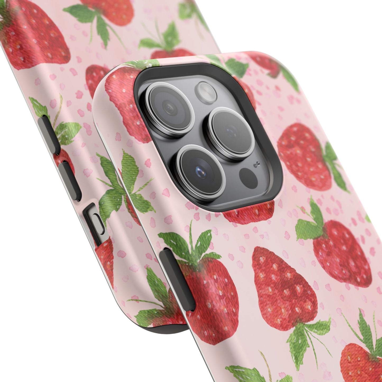 Strawberry Magnetic Phone Case - Durable & Stylish