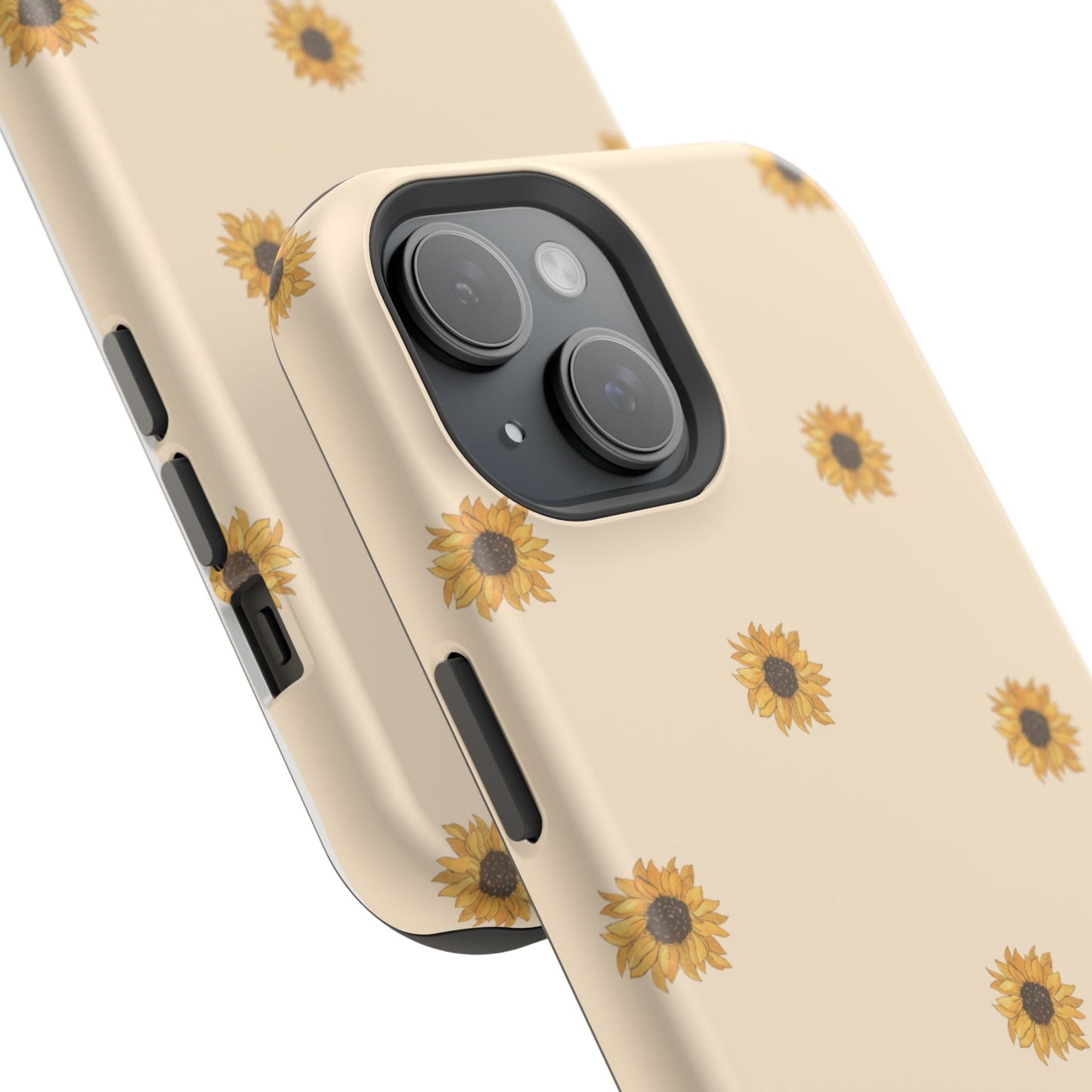 Sunflower Magnetic Tough Cases for Stylish Protection, Floral Phone Cases, Unique Gift for Her, Summer Vibes, Trendy Accessories,