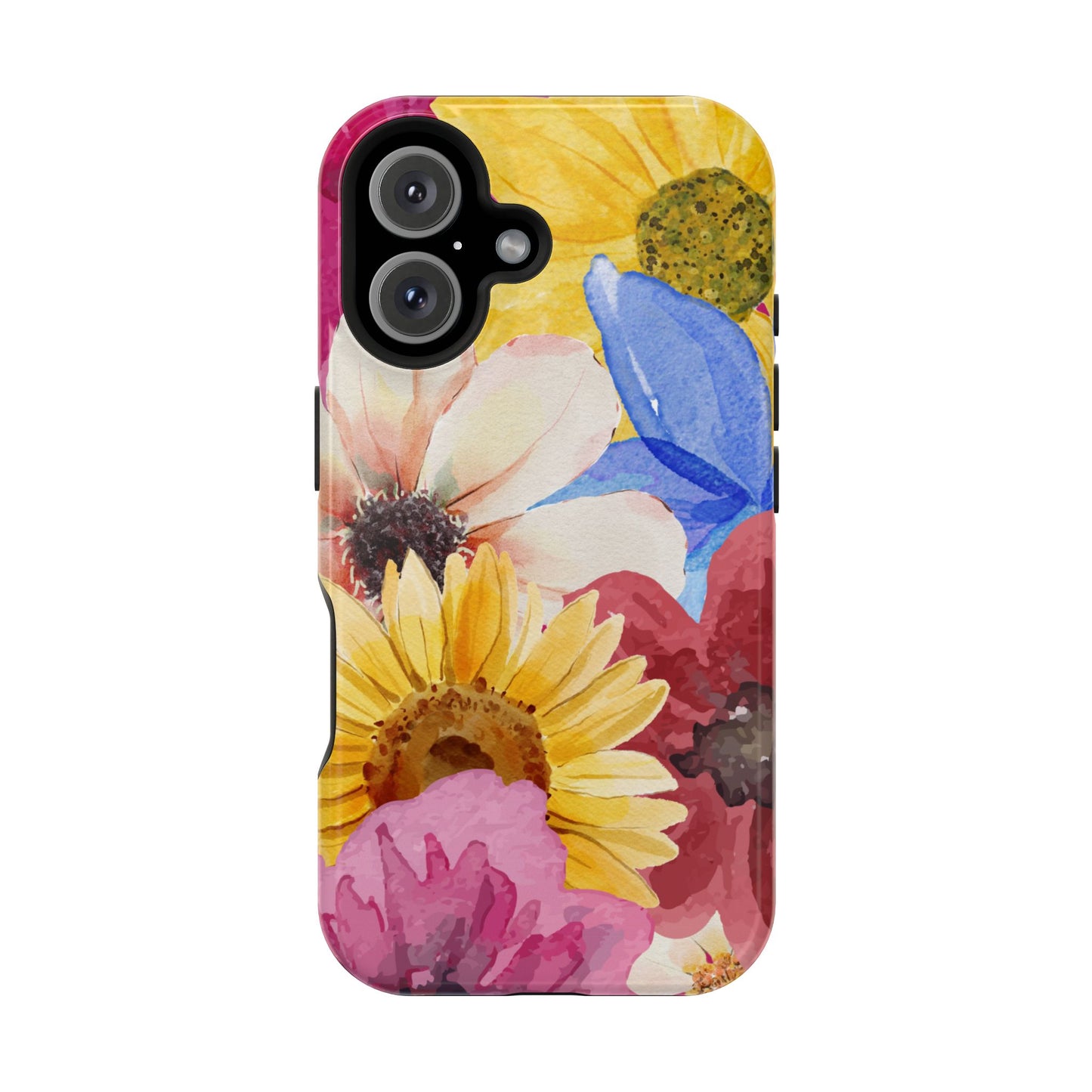Floral Magnetic Tough Cases - Vibrant Flower Design for Stylish Protection
