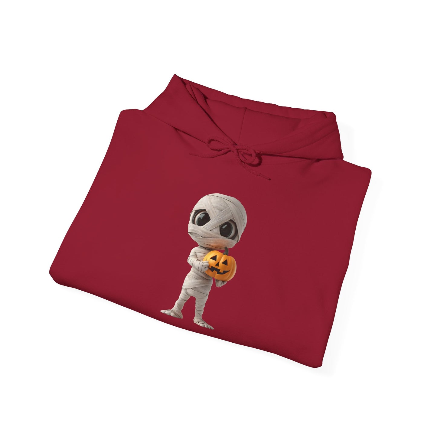 Halloween Mummy Pumpkin Sweatshirt | Unisex Cozy Hoodie for Fall Celebrations, Customizable Gift, Trick or Treat Wear, All-Season Comfort