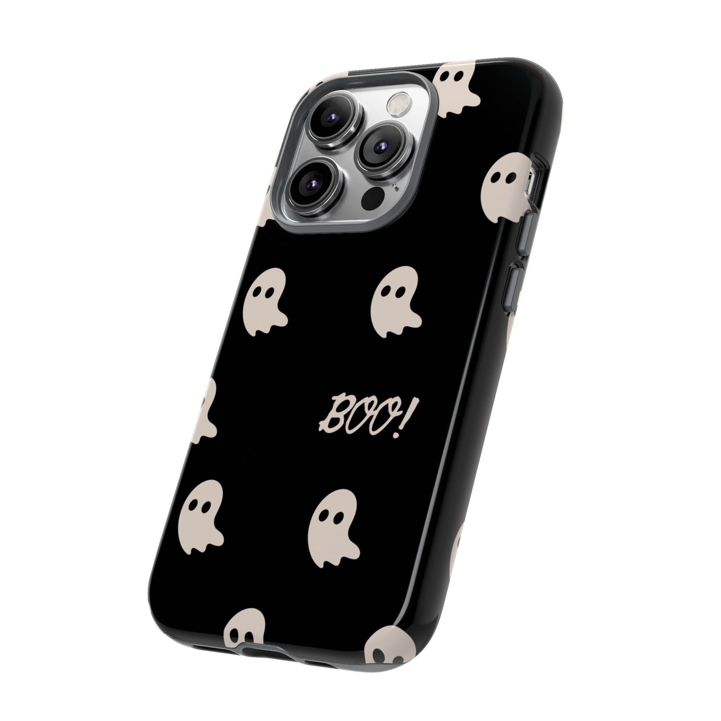 Ghost Pattern Phone Case - Halloween Accessory, Spooky Decor, Gift Idea, Cute Ghosts, Fun Case for All Ages