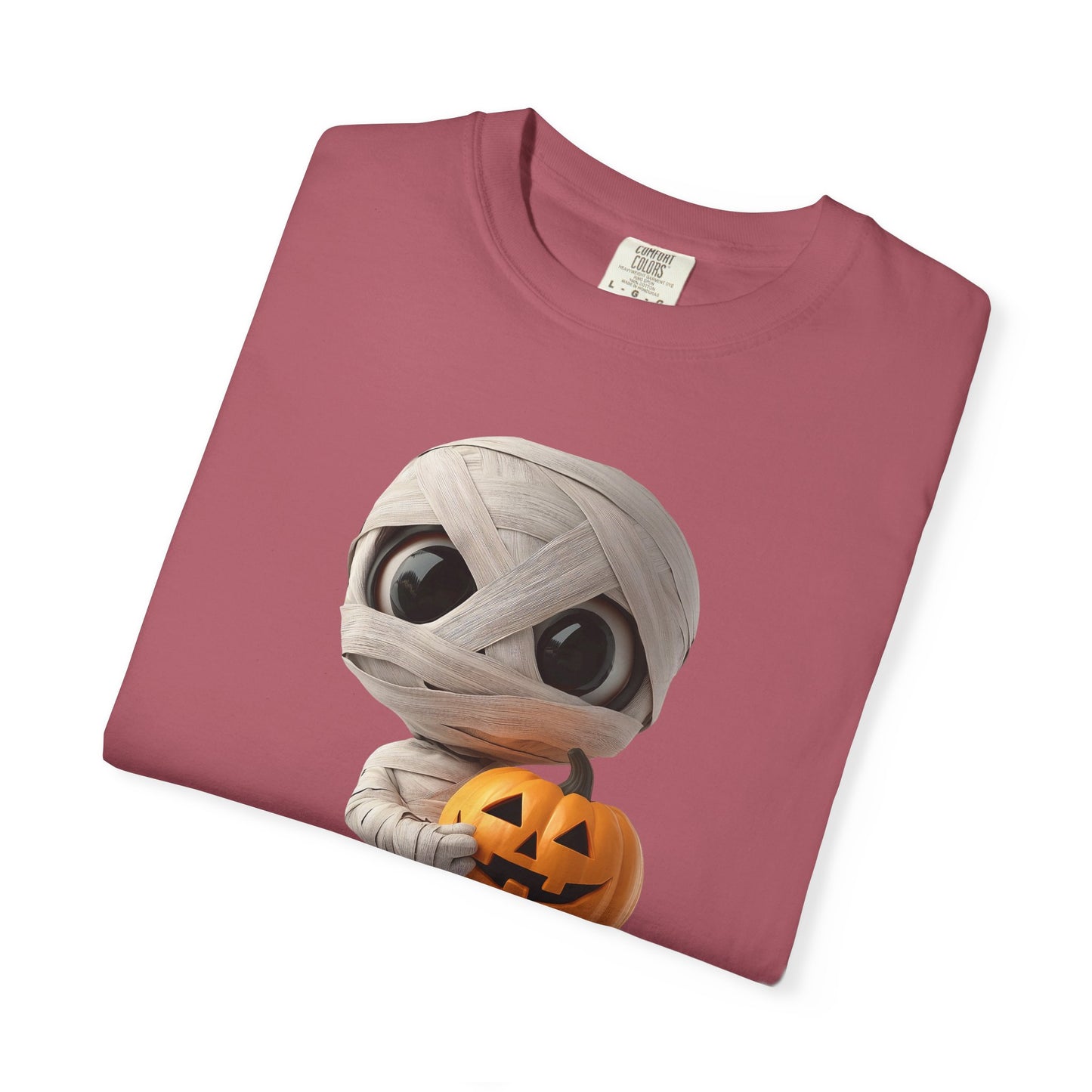 Halloween Mummy Pumpkin T-Shirt, Unisex Graphic Tee, Spooky Season Apparel, Halloween Costume Top, Fall Festival Shirt