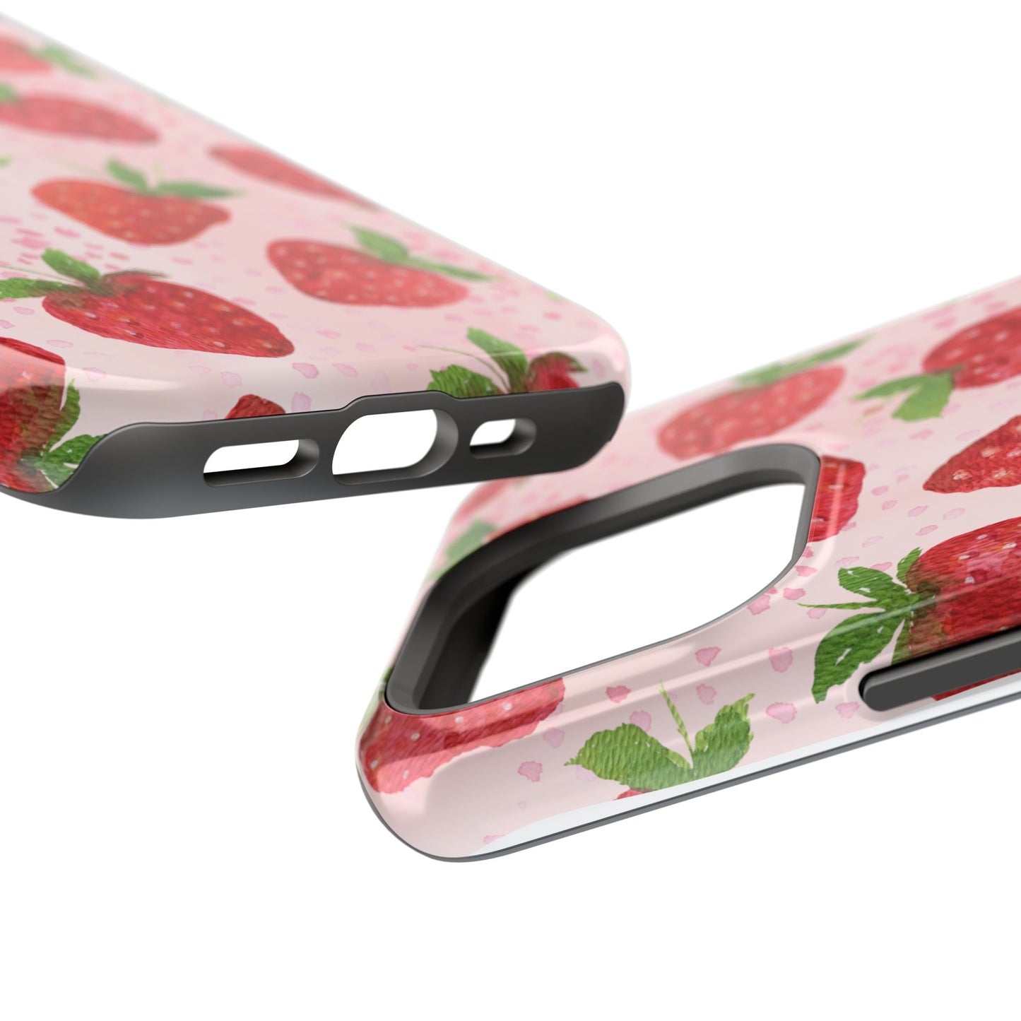 Strawberry Magnetic Phone Case - Durable & Stylish