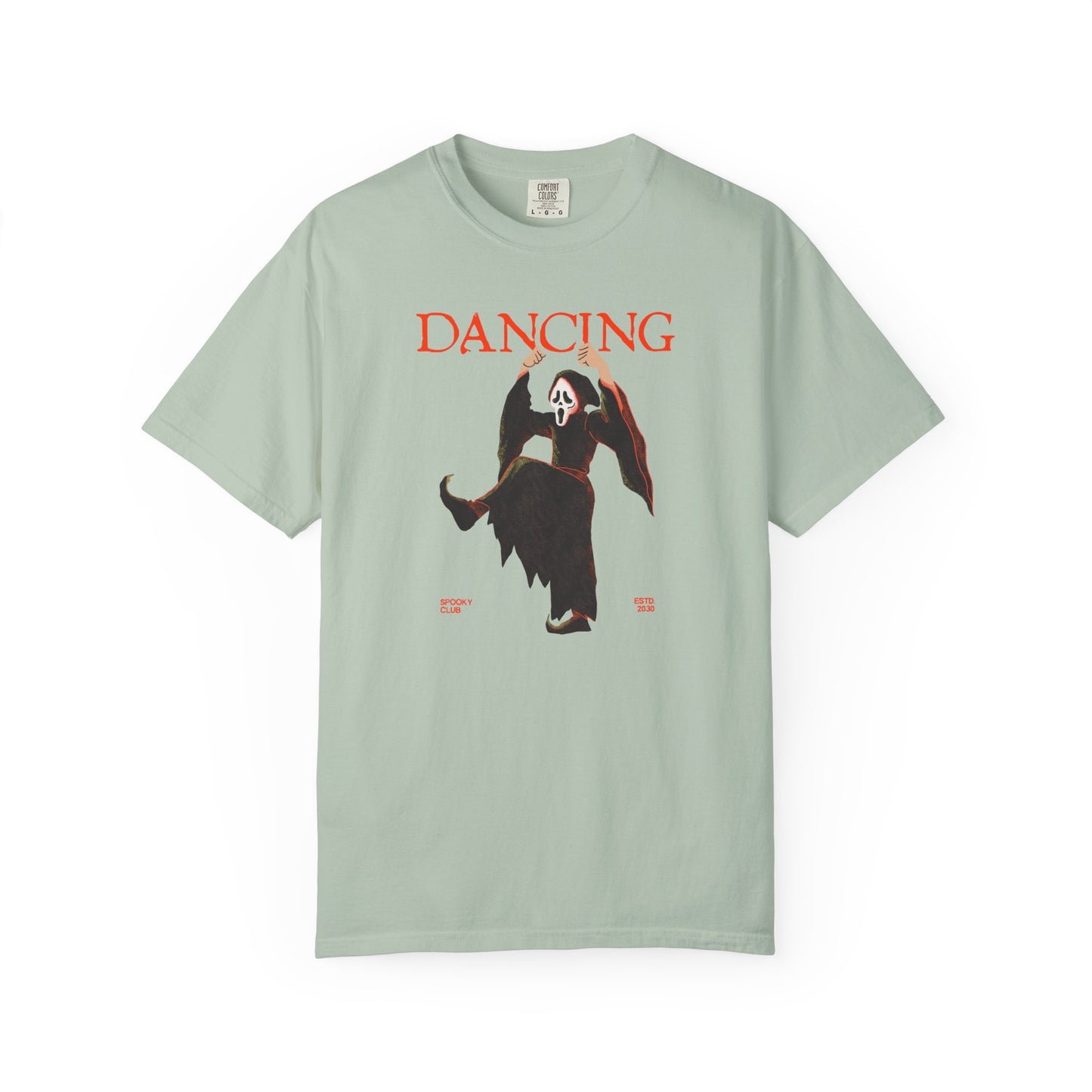 Dancing Grim Reaper T-Shirt, Unisex Halloween Shirt, Funny Graphic Tee, Spooky Dance Top, Unique Gift for Horror Lovers