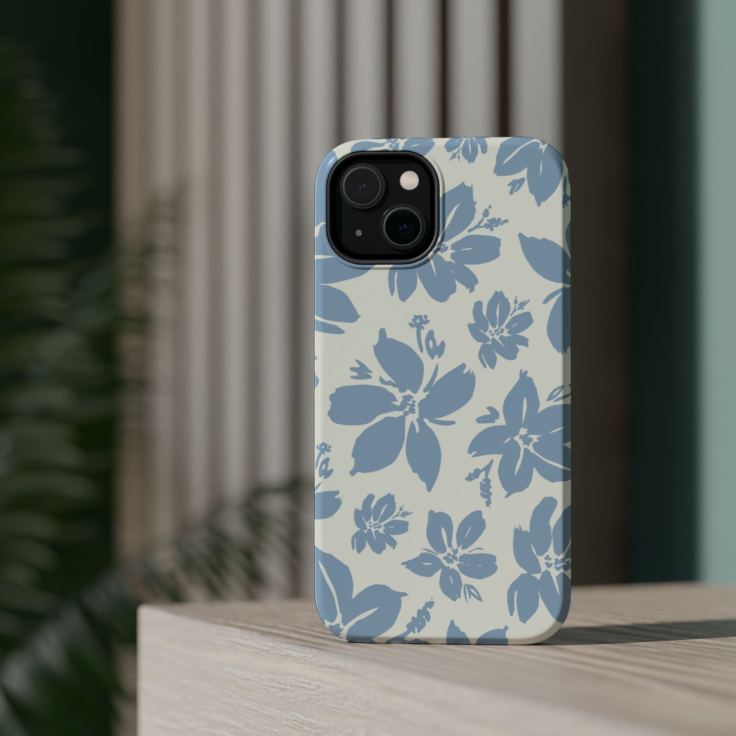 Floral Magnetic Tough Case - Stylish Protection for Your Phone