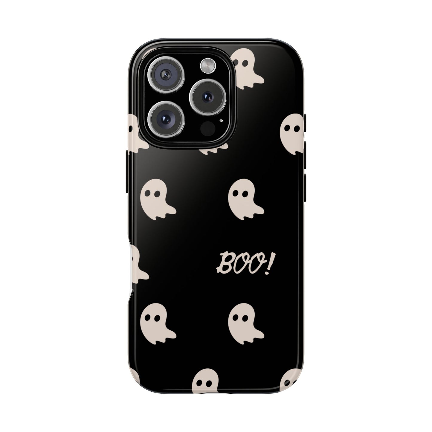 Ghost Pattern Phone Case - Halloween Accessory, Spooky Decor, Gift Idea, Cute Ghosts, Fun Case for All Ages
