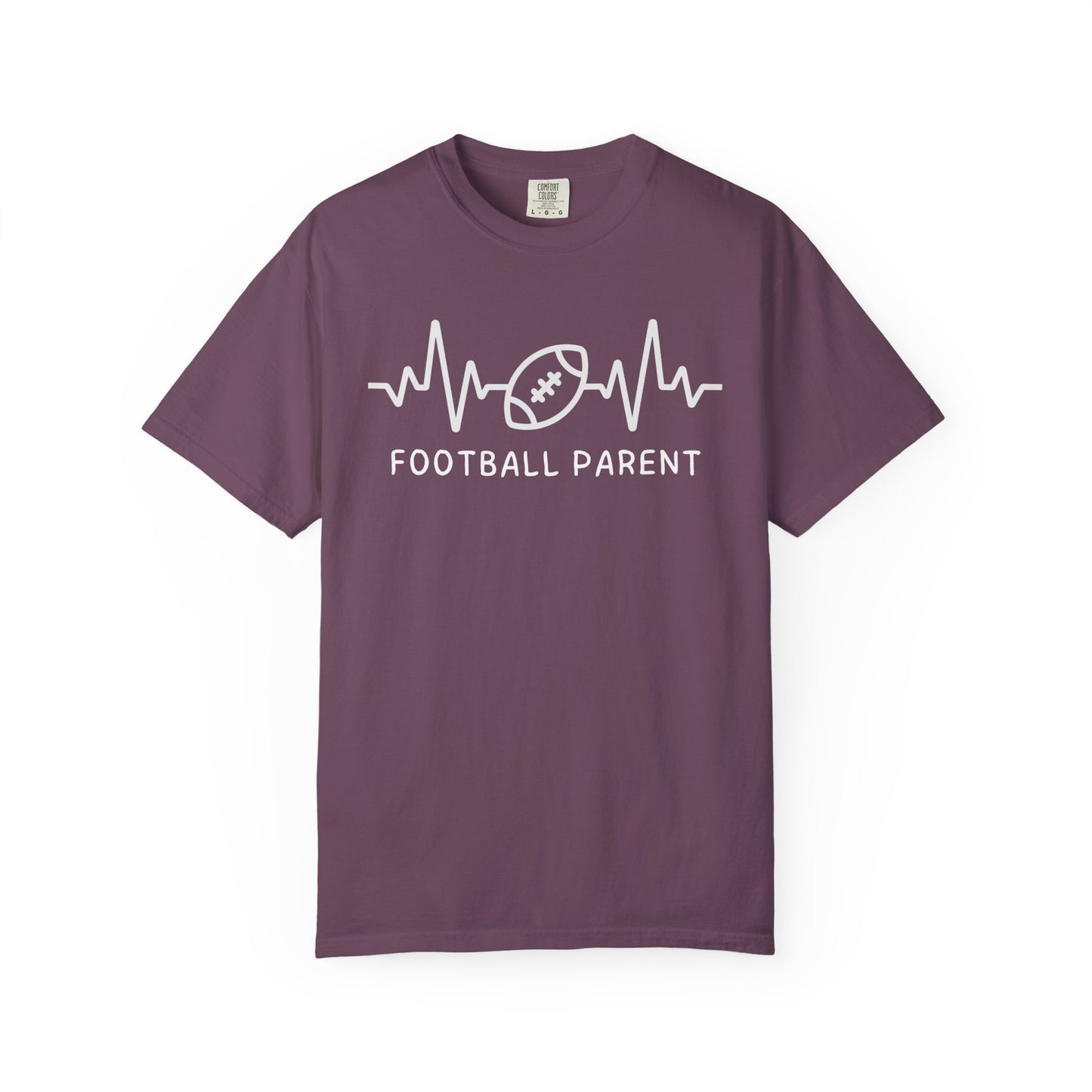 Football Parent T-Shirt - Unisex Garment-Dyed Tee, Perfect for Game Day, Father's Day, Family Gatherings, Sports Fans, Casual Wear