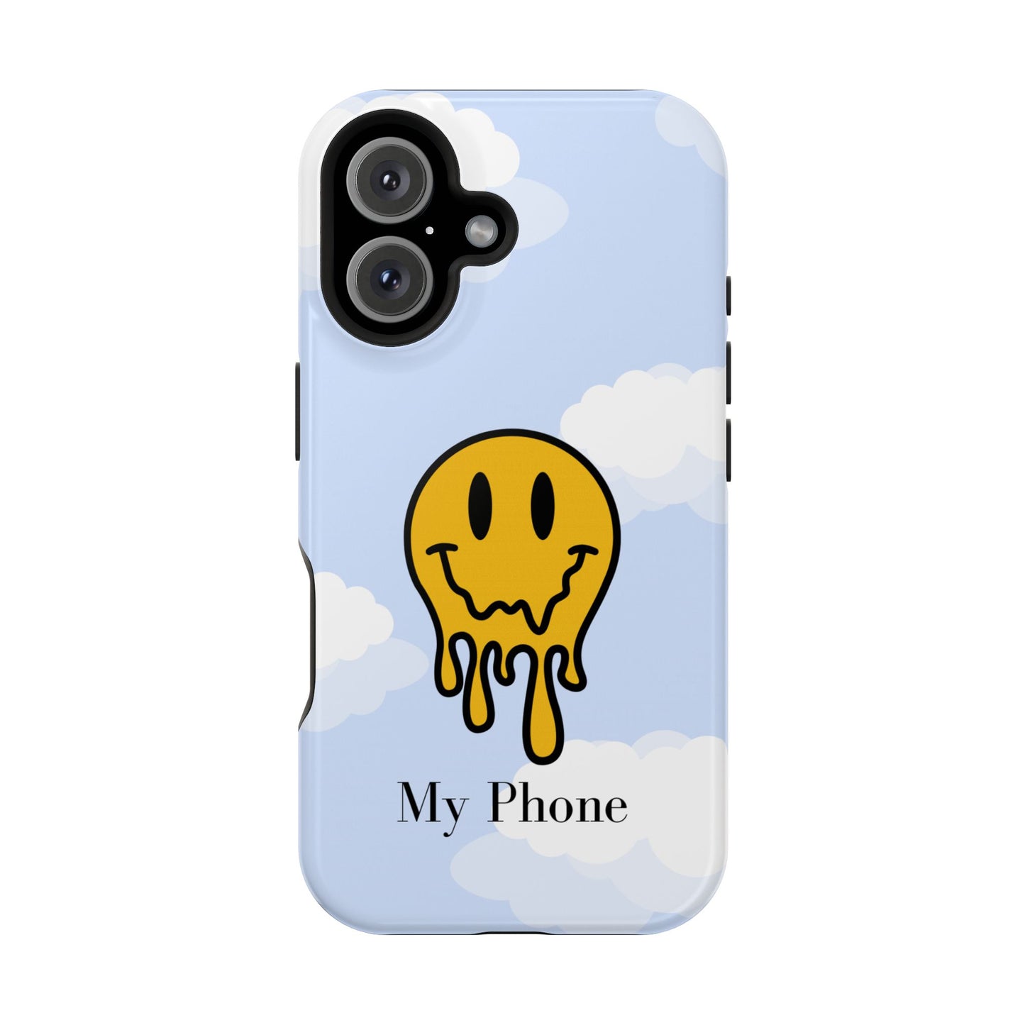 Drippy Smiley Magnetic Tough Case for iPhone - Personalized Phone Protection with Playful Design