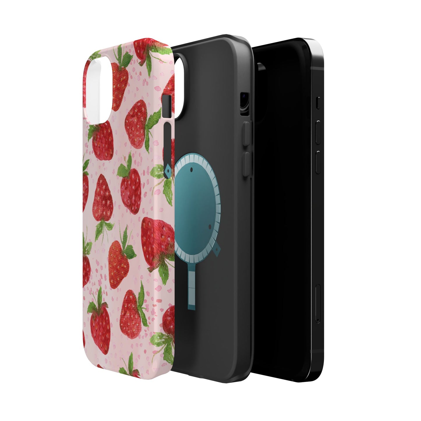 Strawberry Magnetic Phone Case - Durable & Stylish
