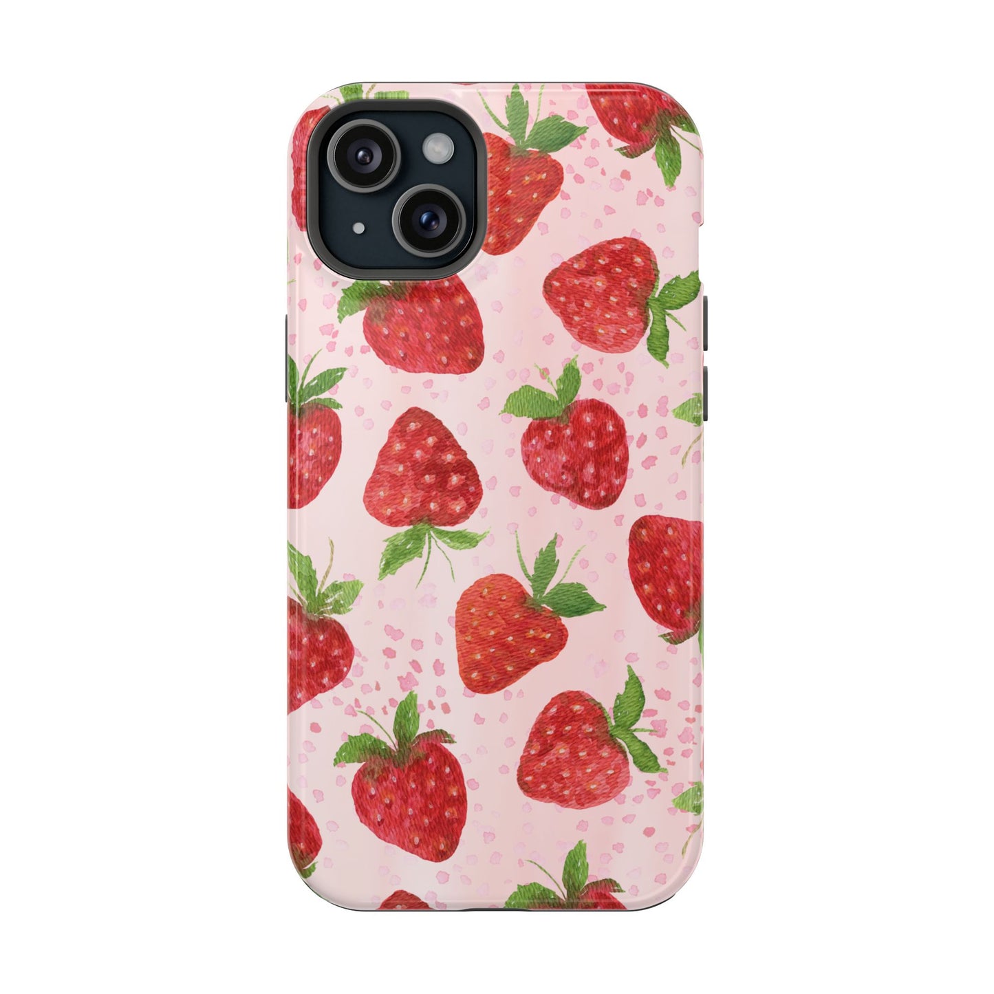 Strawberry Magnetic Phone Case - Durable & Stylish