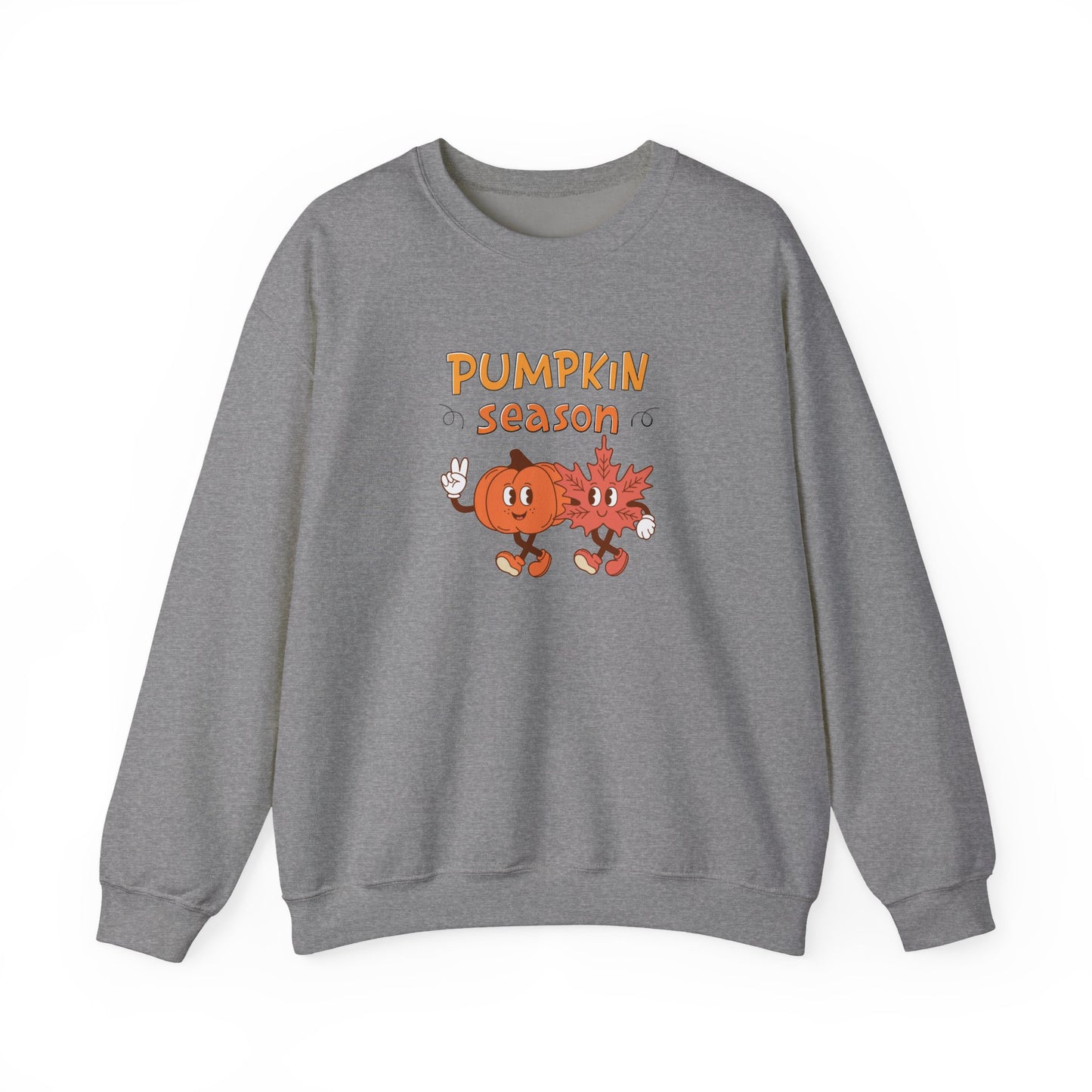 Pumpkin Season Crewneck Sweatshirt | Cozy Fall Apparel, Halloween Gift, Unisex Pullover, Autumn Vibes, Pumpkin Lover