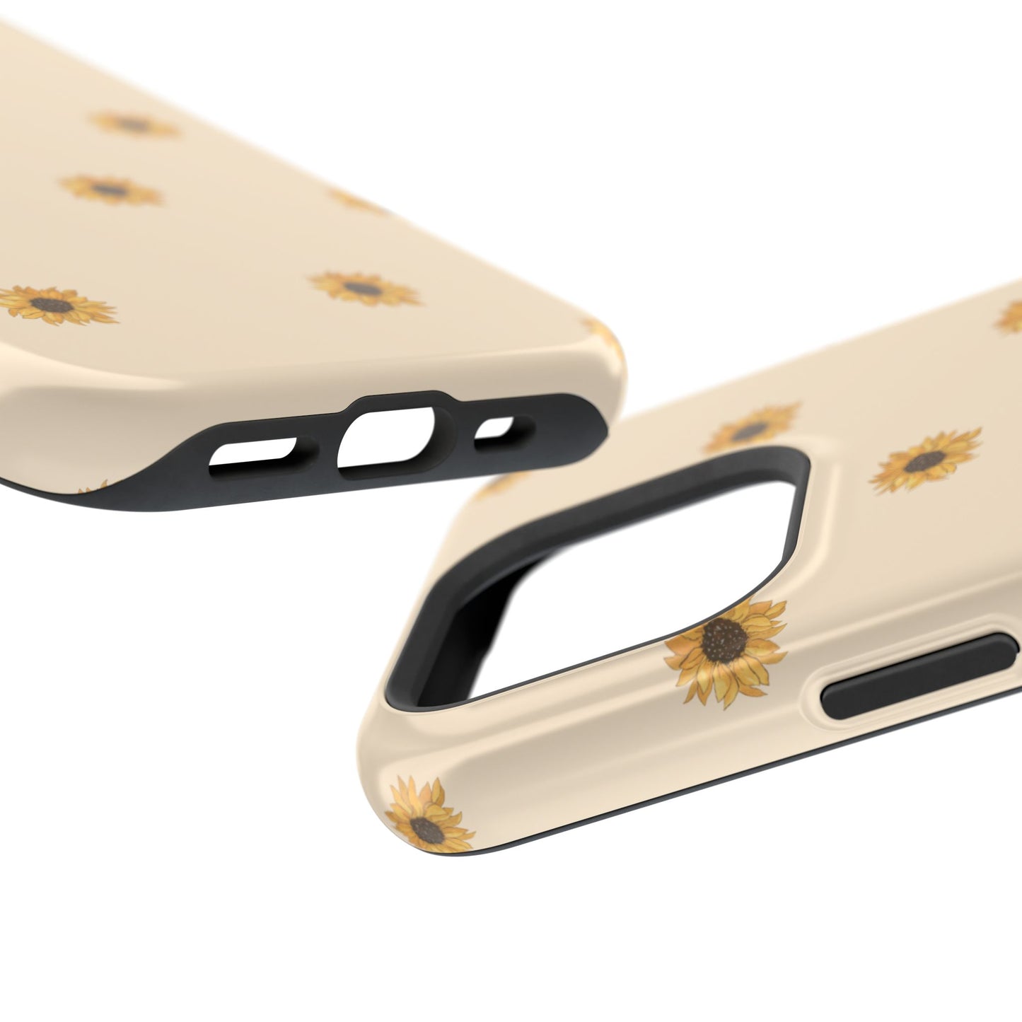 Sunflower Magnetic Tough Cases for Stylish Protection, Floral Phone Cases, Unique Gift for Her, Summer Vibes, Trendy Accessories,