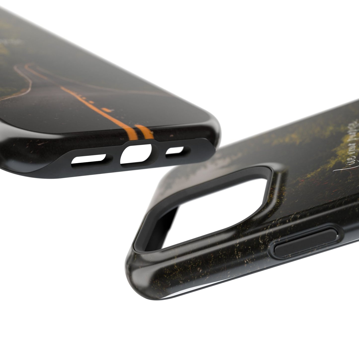 Inspirational Magnetic Tough Case - 'Live Your Purpose' Nature Design for iPhone