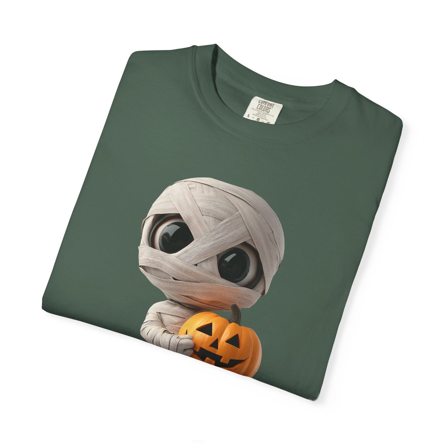 Halloween Mummy Pumpkin T-Shirt, Unisex Graphic Tee, Spooky Season Apparel, Halloween Costume Top, Fall Festival Shirt