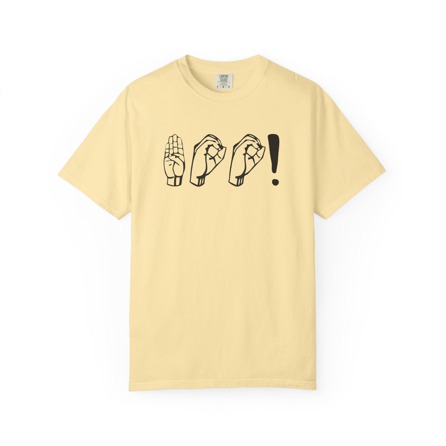 Boo! Unisex Hand Sign T-Shirt, Casual Wear, Gift for Friends, Birthday Gift, Cool Outfit, Fun Graphic Tee