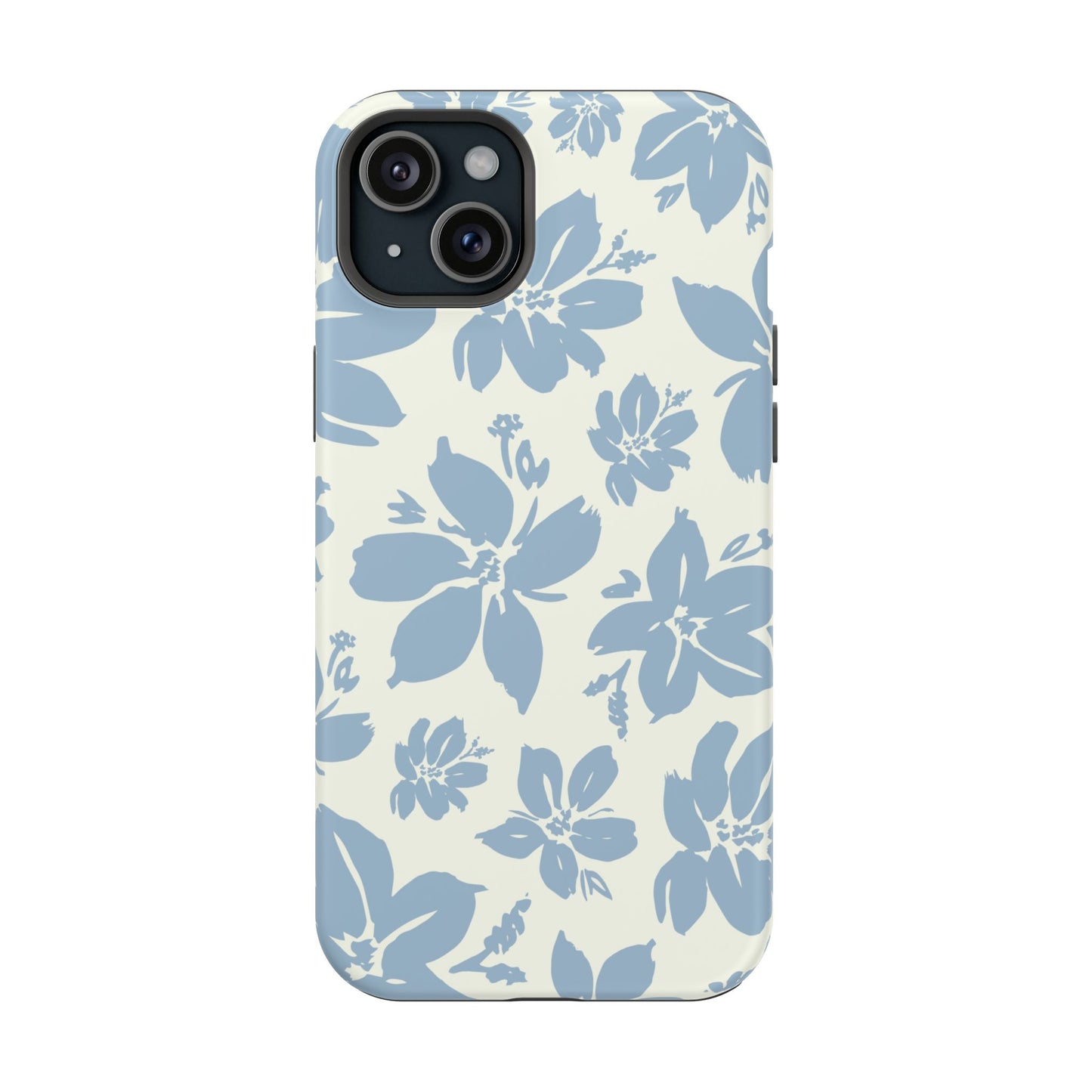 Floral Magnetic Tough Case - Stylish Protection for Your Phone