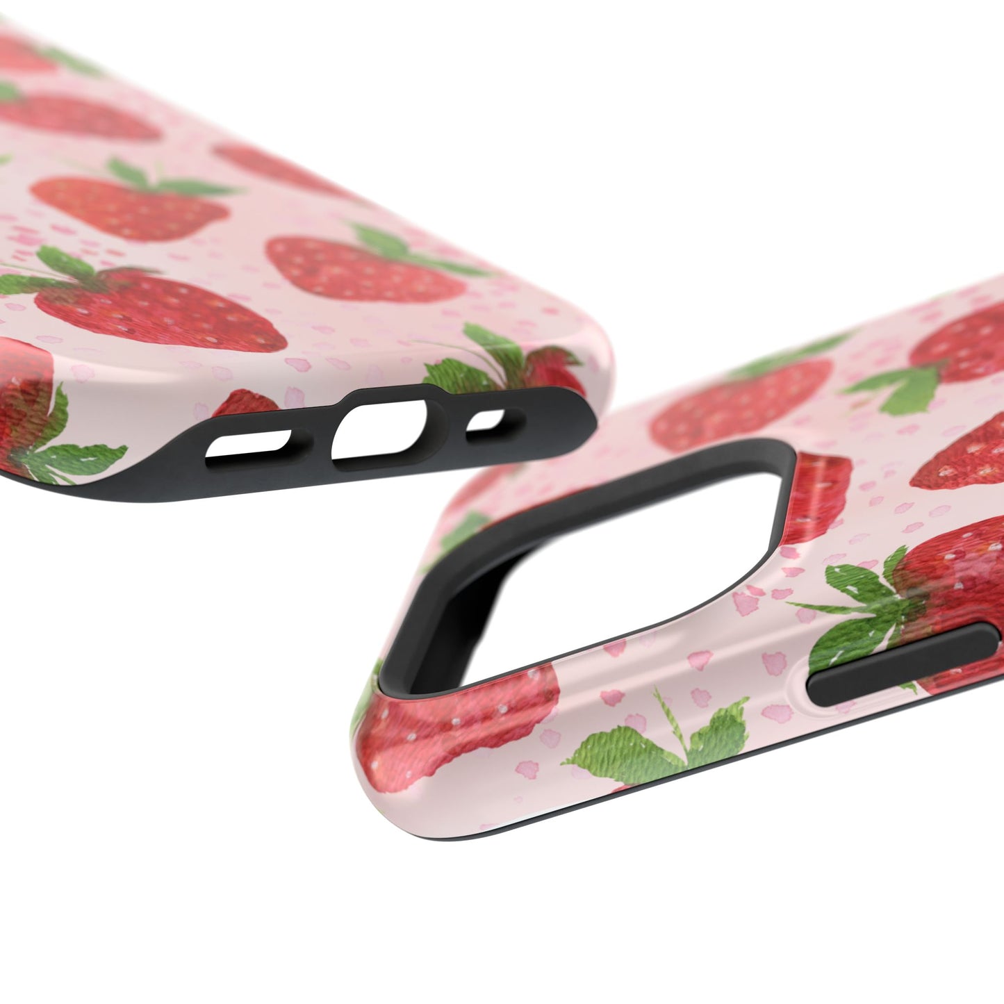 Strawberry Magnetic Phone Case - Durable & Stylish