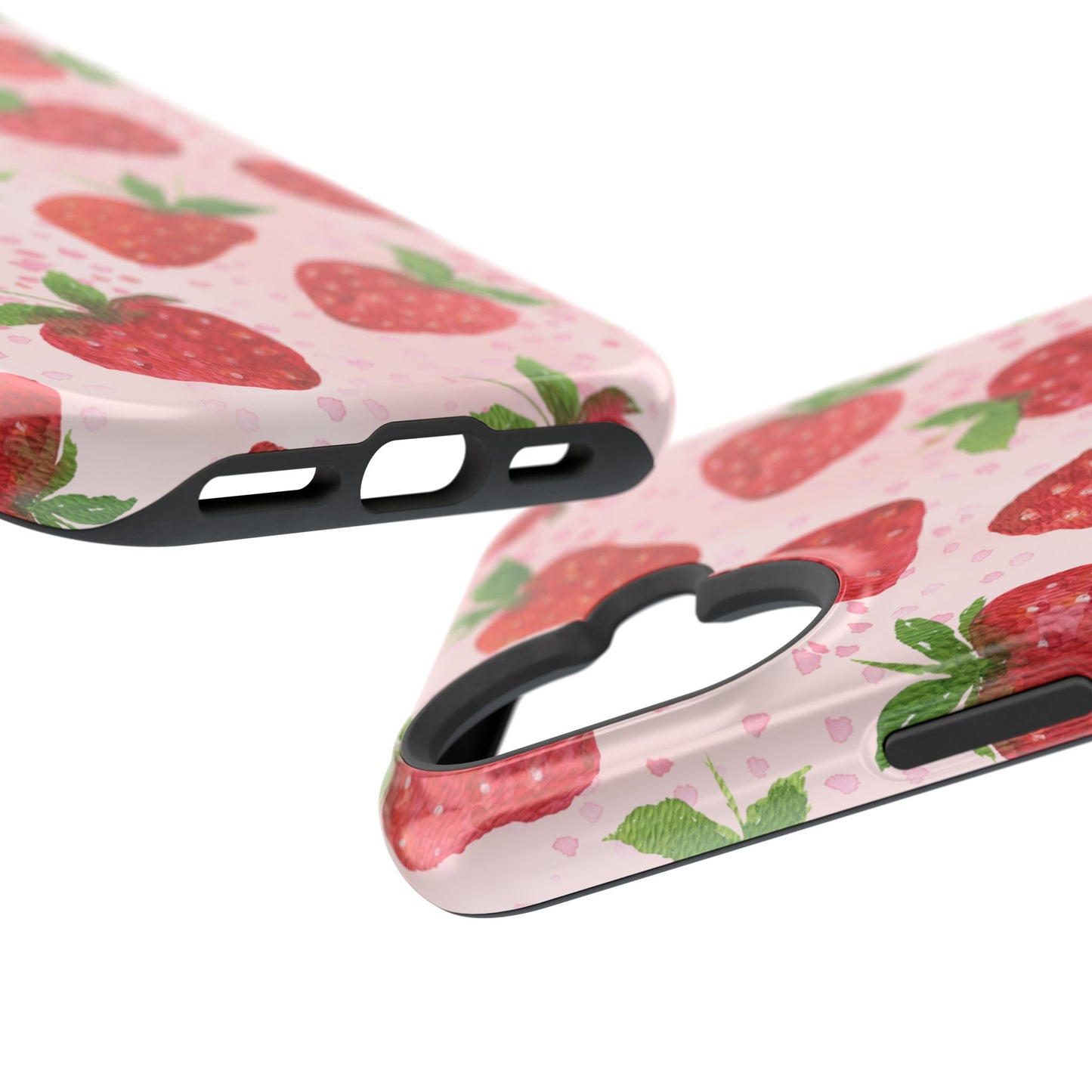 Strawberry Magnetic Phone Case - Durable & Stylish