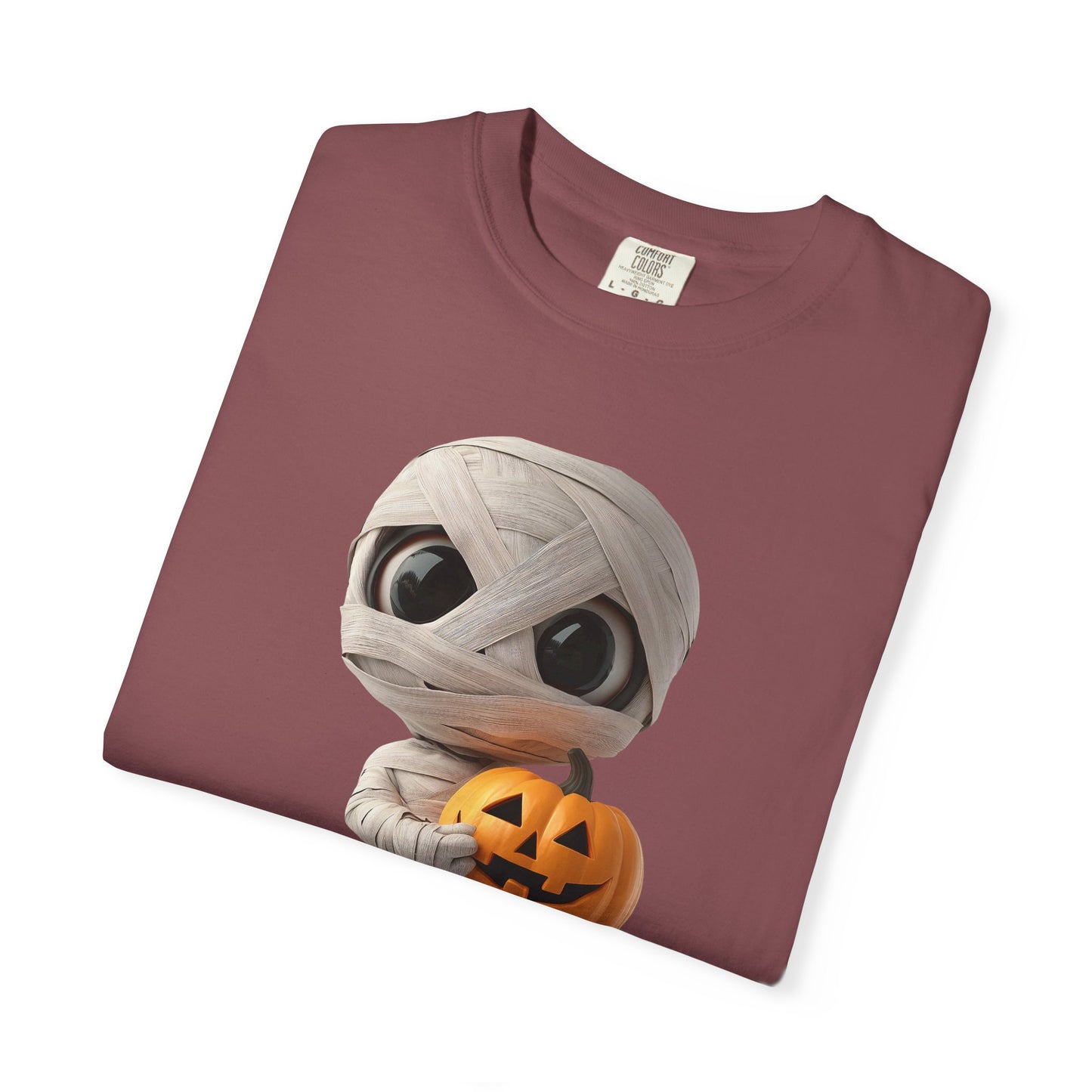 Halloween Mummy Pumpkin T-Shirt, Unisex Graphic Tee, Spooky Season Apparel, Halloween Costume Top, Fall Festival Shirt