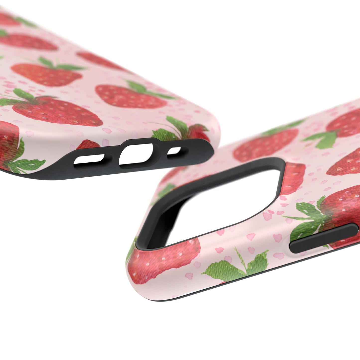 Strawberry Magnetic Phone Case - Durable & Stylish