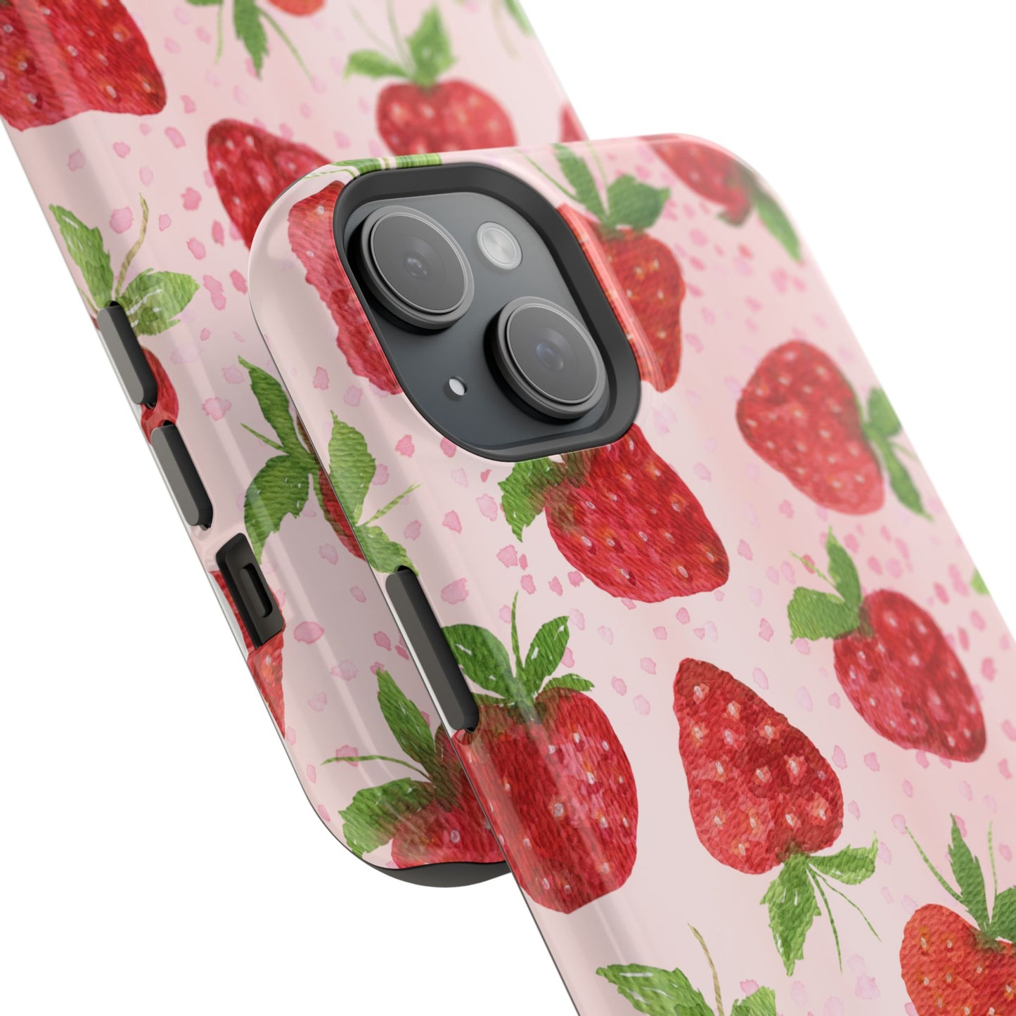 Strawberry Magnetic Phone Case - Durable & Stylish