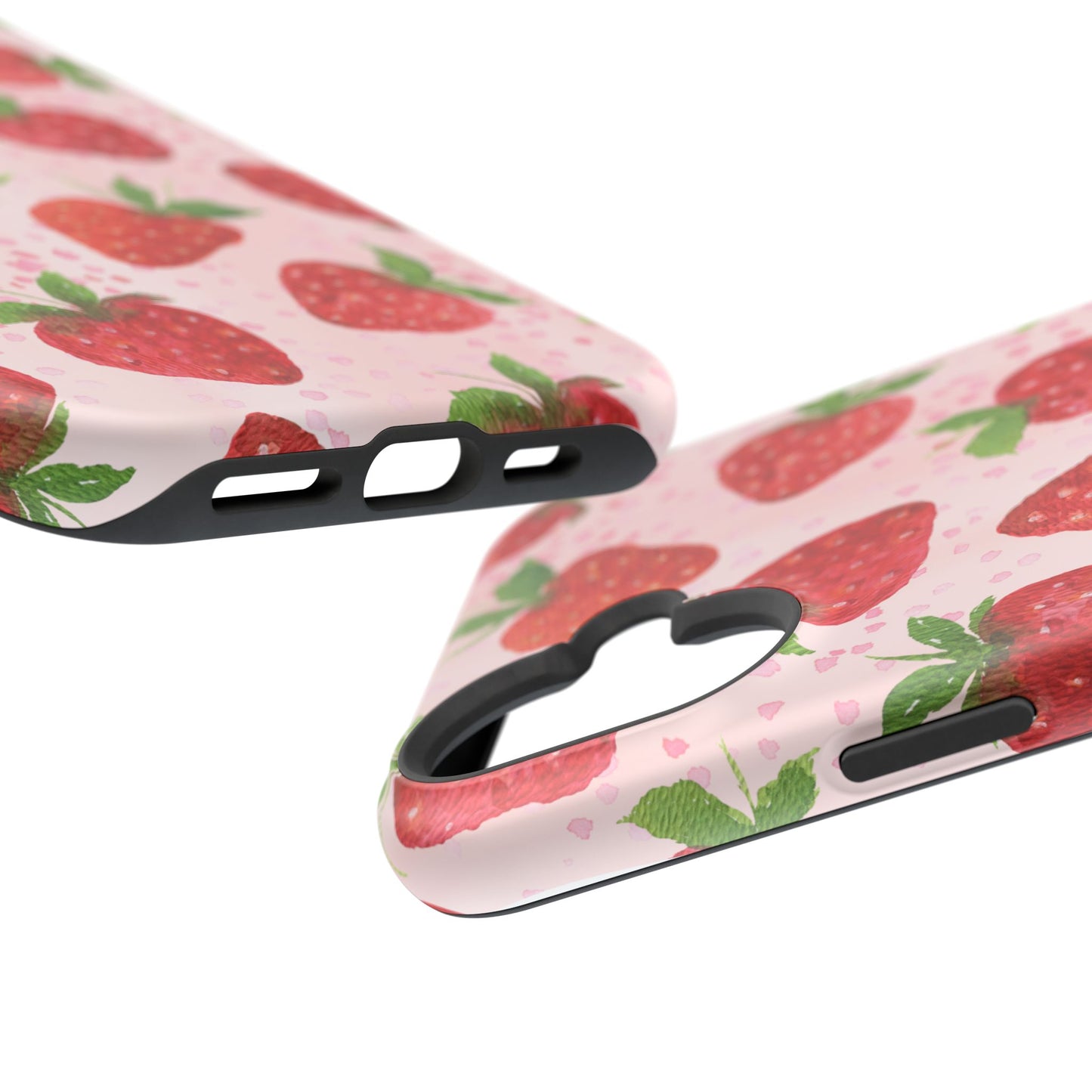 Strawberry Magnetic Phone Case - Durable & Stylish