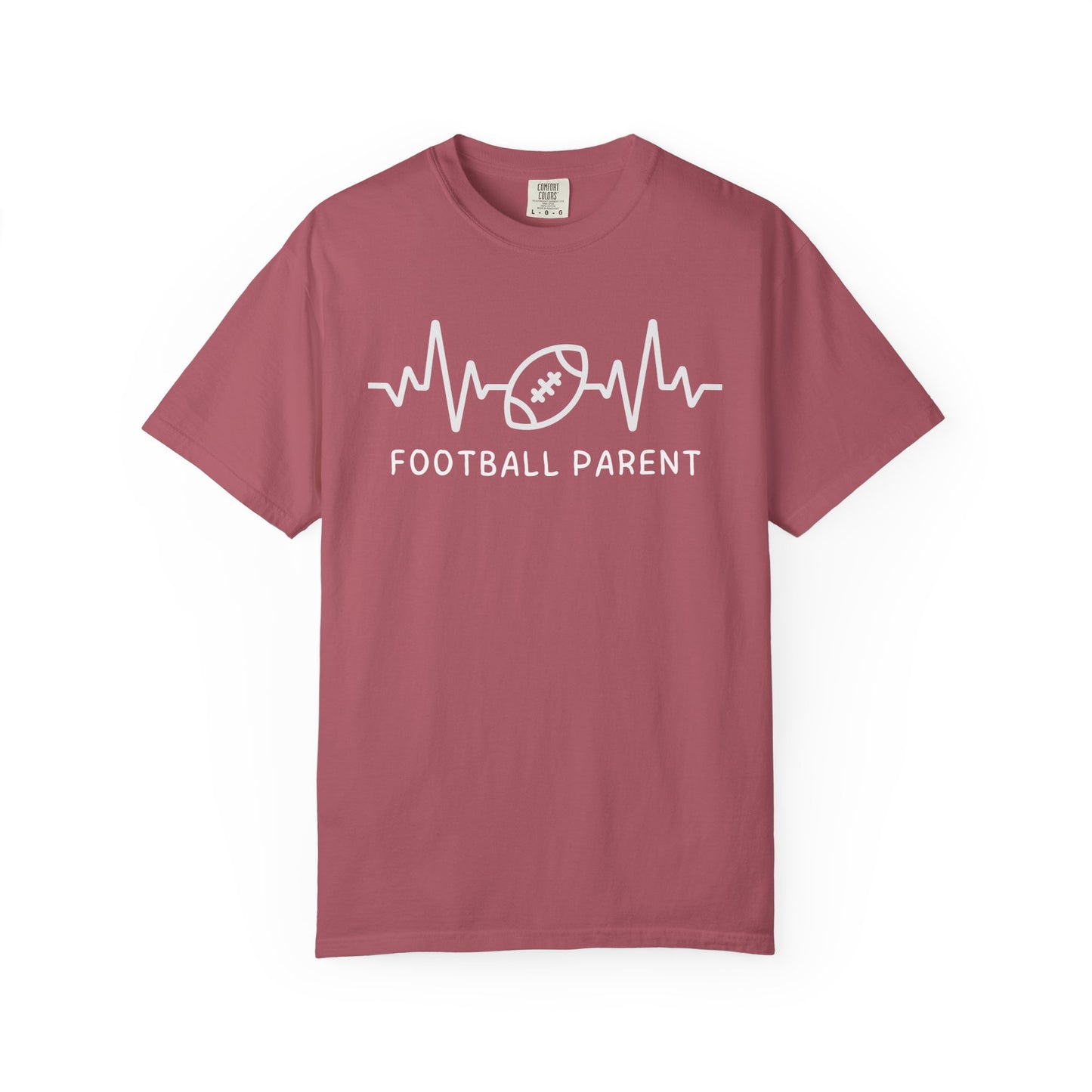 Football Parent T-Shirt - Unisex Garment-Dyed Tee, Perfect for Game Day, Father's Day, Family Gatherings, Sports Fans, Casual Wear