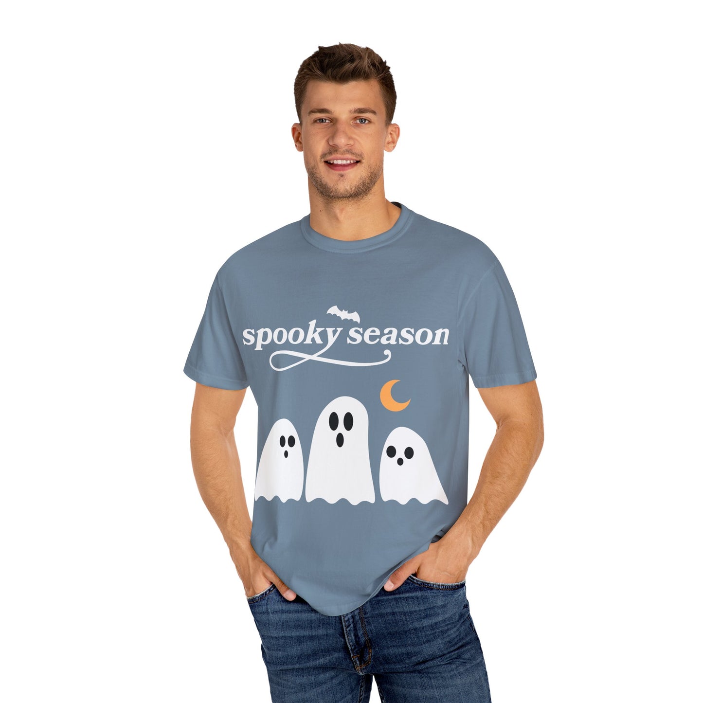 Spooky Season Ghost T-Shirt for Halloween