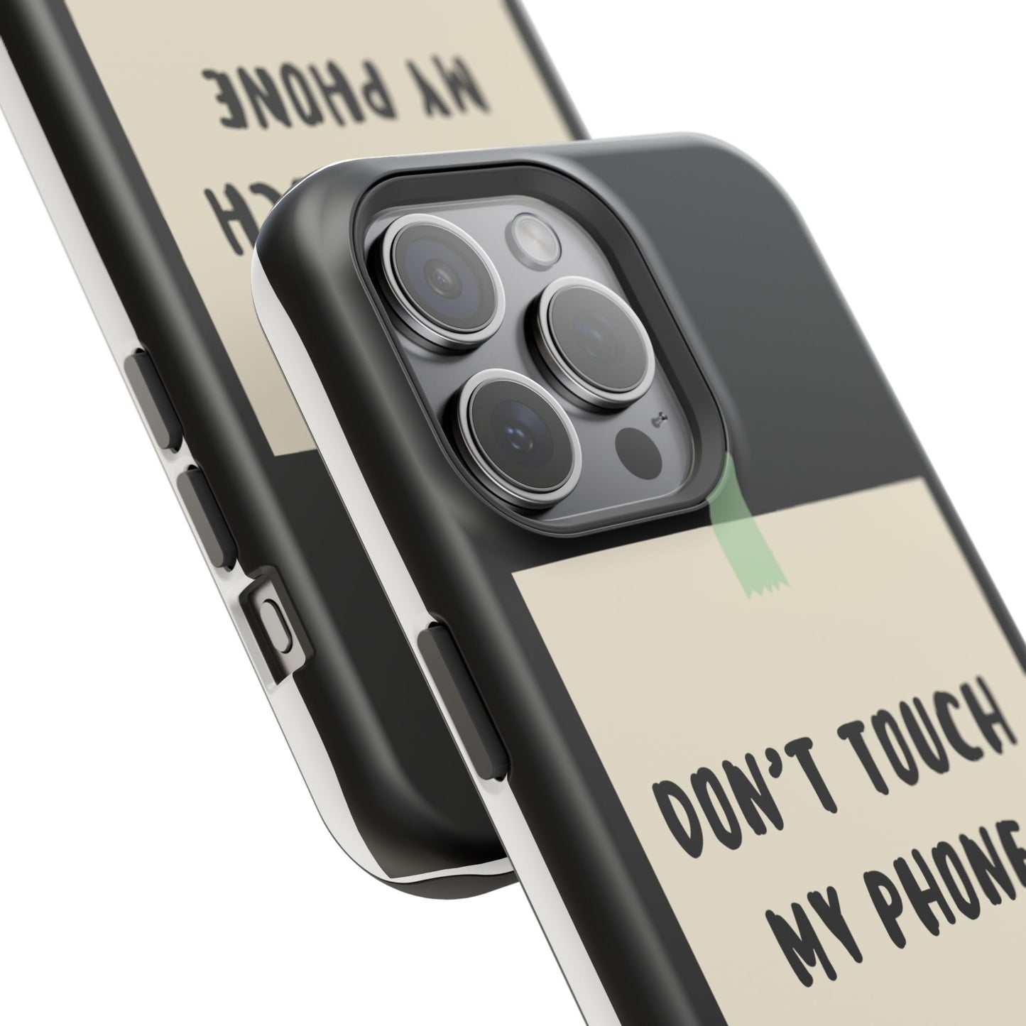 Funny Phone Case - Don't Touch My Phone Magnetic Tough Case