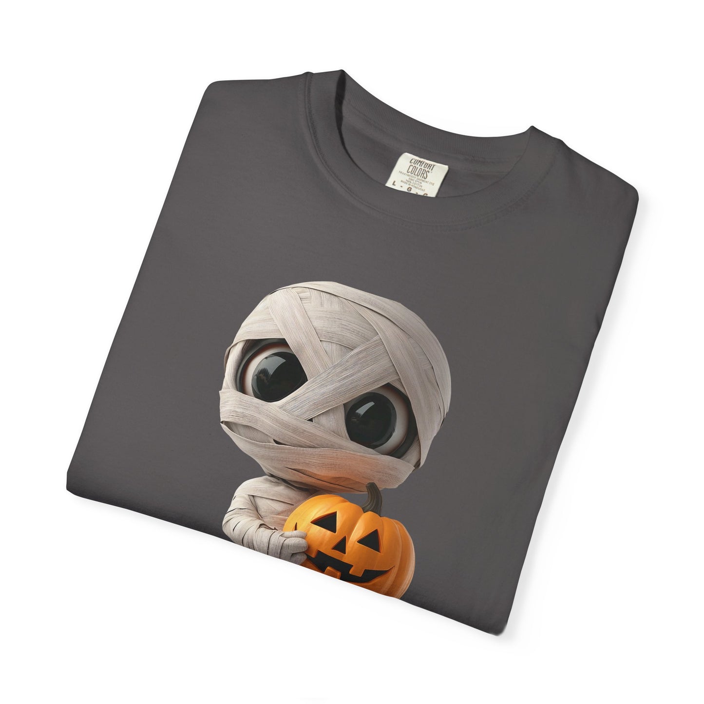 Halloween Mummy Pumpkin T-Shirt, Unisex Graphic Tee, Spooky Season Apparel, Halloween Costume Top, Fall Festival Shirt