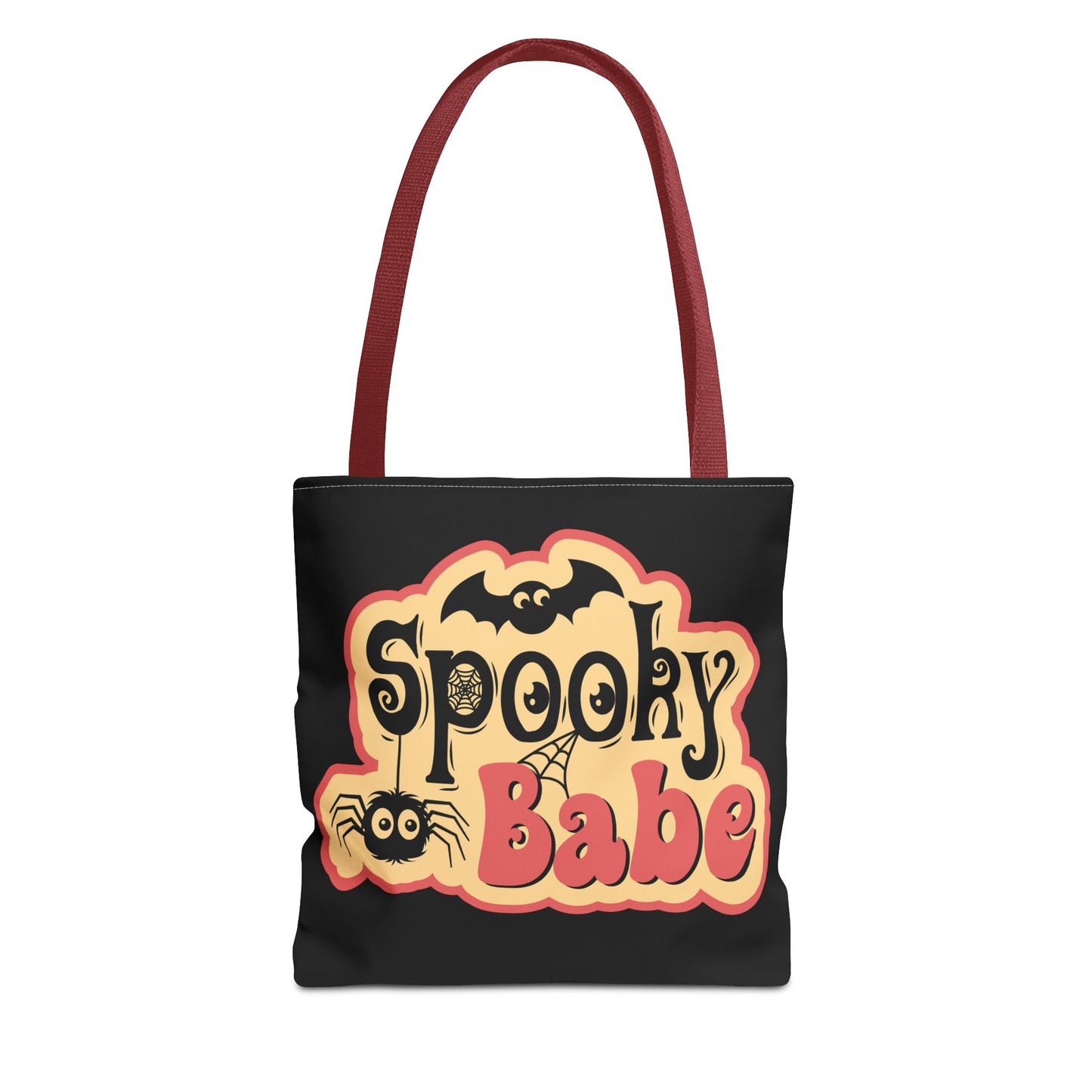 Spooky Babe Tote Bag | Halloween Shopper, Gift Bag, Eco-Friendly, Trick or Treat Bag, Halloween Decor