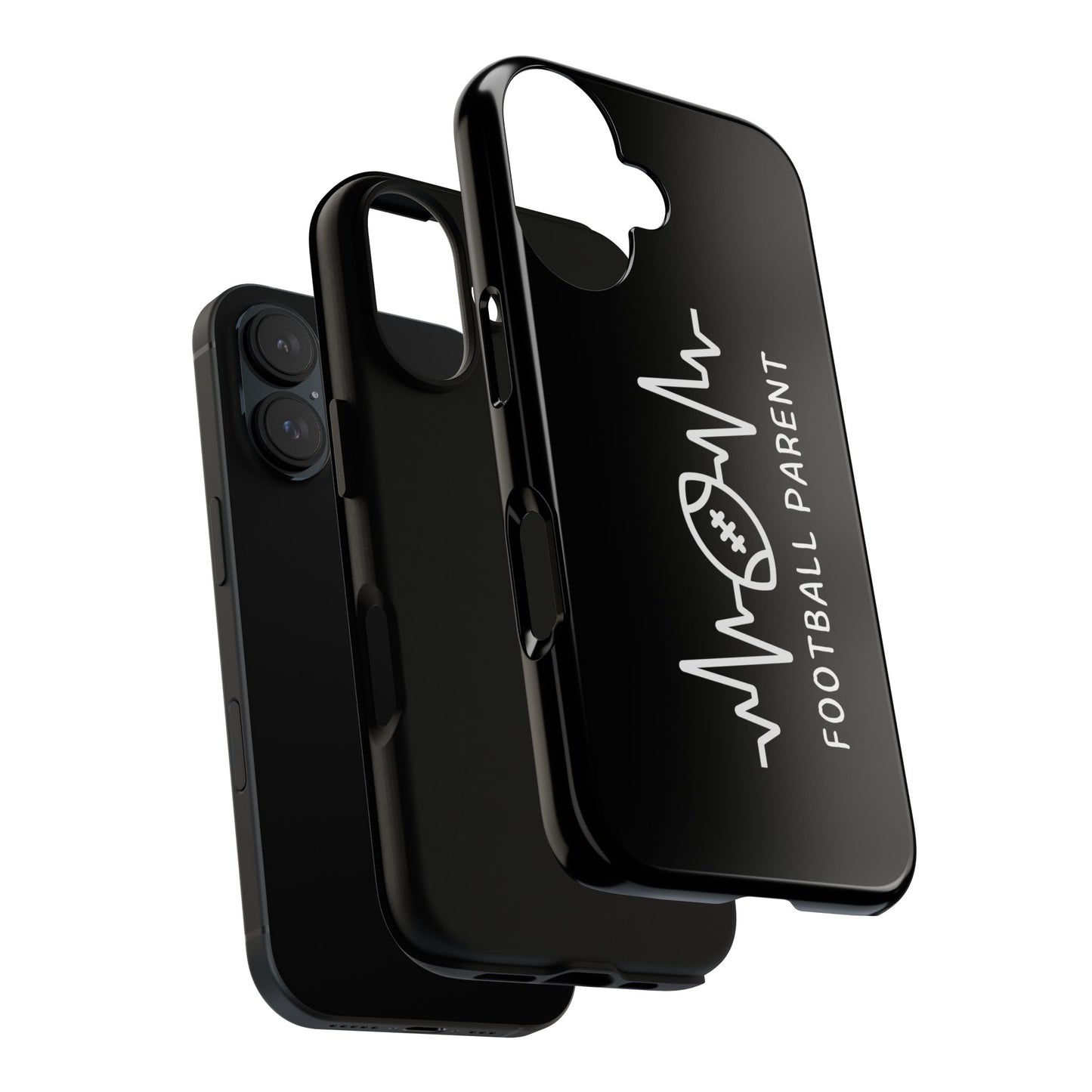 Football Parent Phone Case, Tough Phone Cover for Sports Moms, Unique Sports Gift, Customizable Football Accessory, Game Day Essential