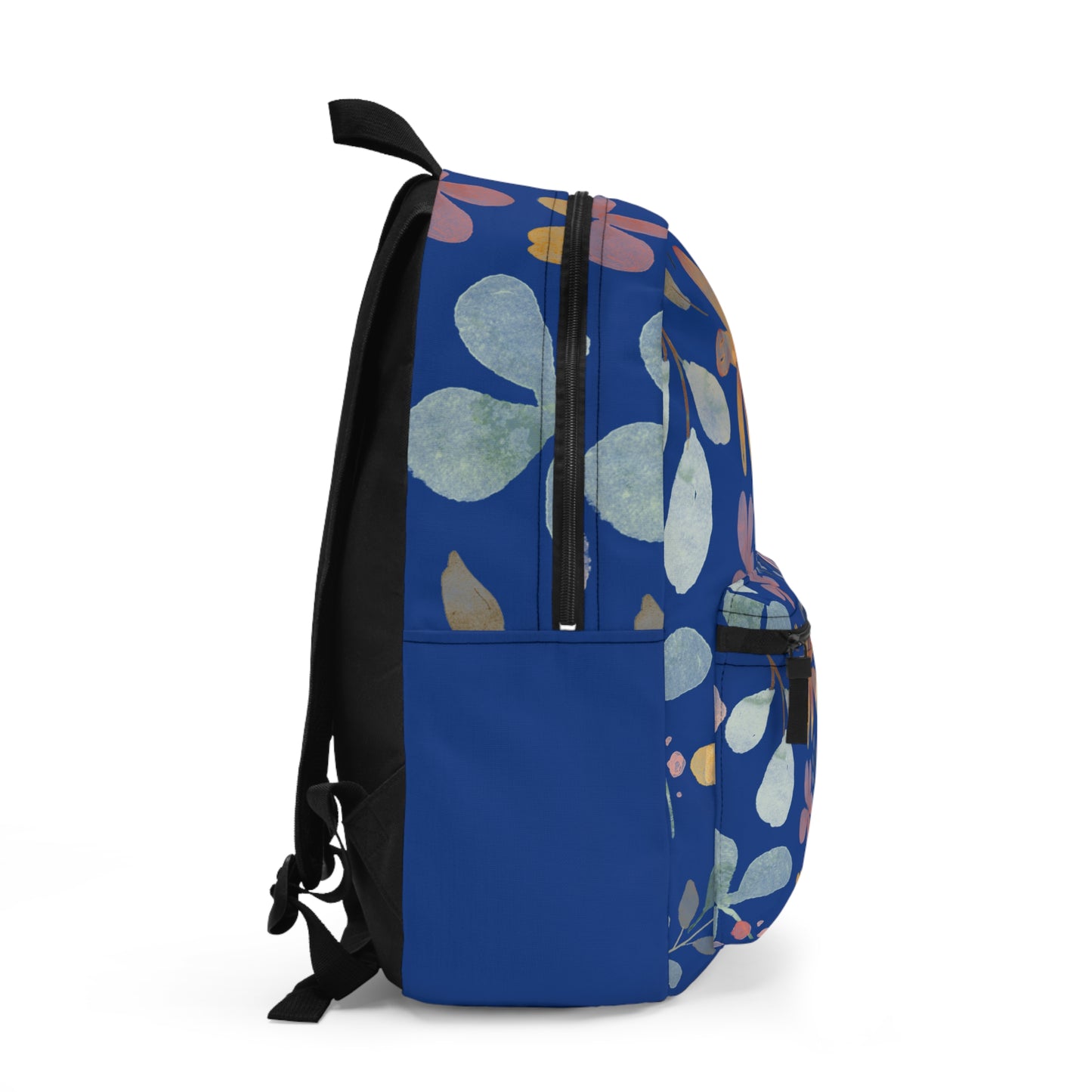 Floral Backpack with Watercolor Design, Trendy Book Bag, Perfect for School, Travel, Back to School Essentials, Floral Daypack