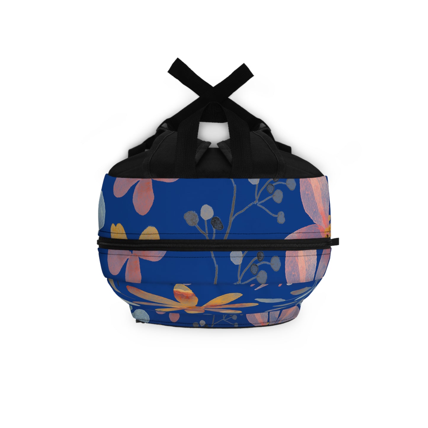 Floral Backpack with Watercolor Design, Trendy Book Bag, Perfect for School, Travel, Back to School Essentials, Floral Daypack