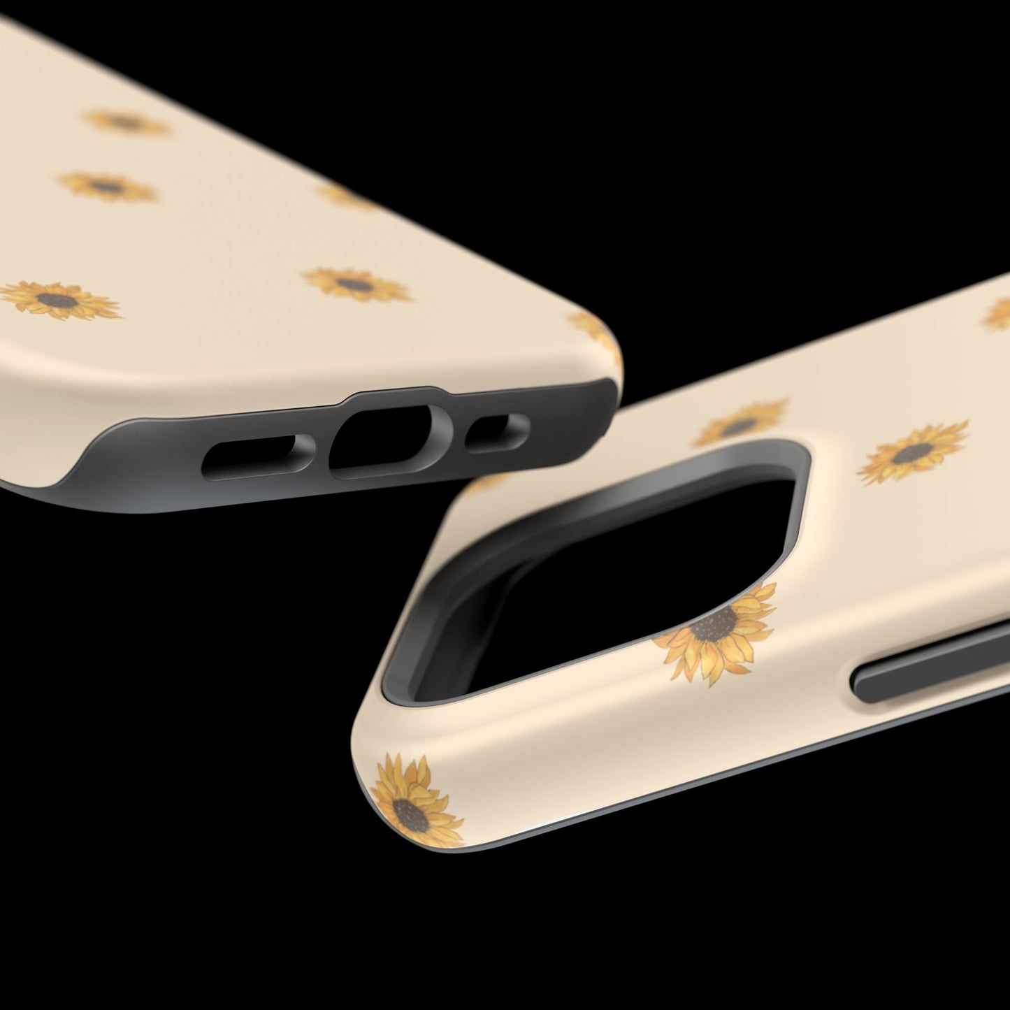 Sunflower Magnetic Tough Cases for Stylish Protection, Floral Phone Cases, Unique Gift for Her, Summer Vibes, Trendy Accessories,