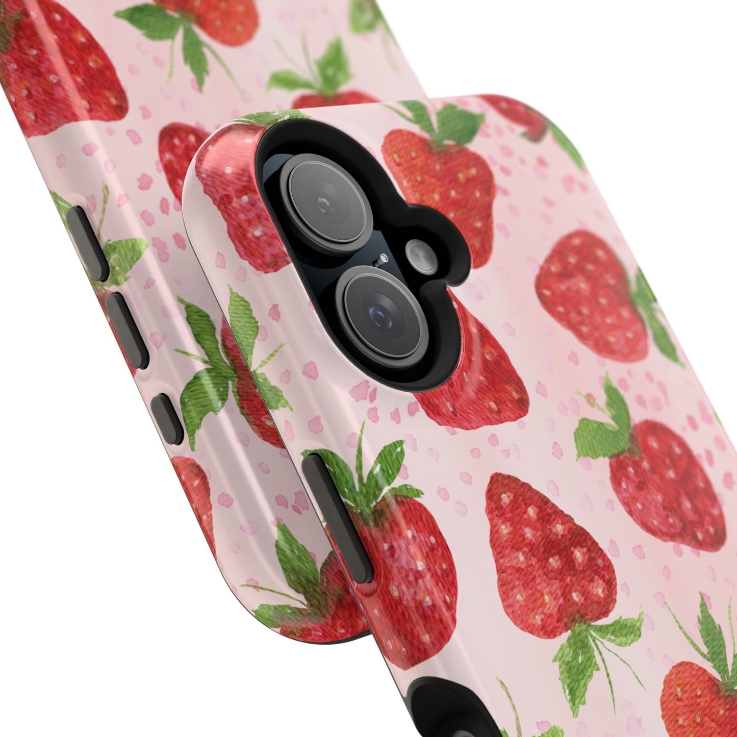 Strawberry Magnetic Phone Case - Durable & Stylish