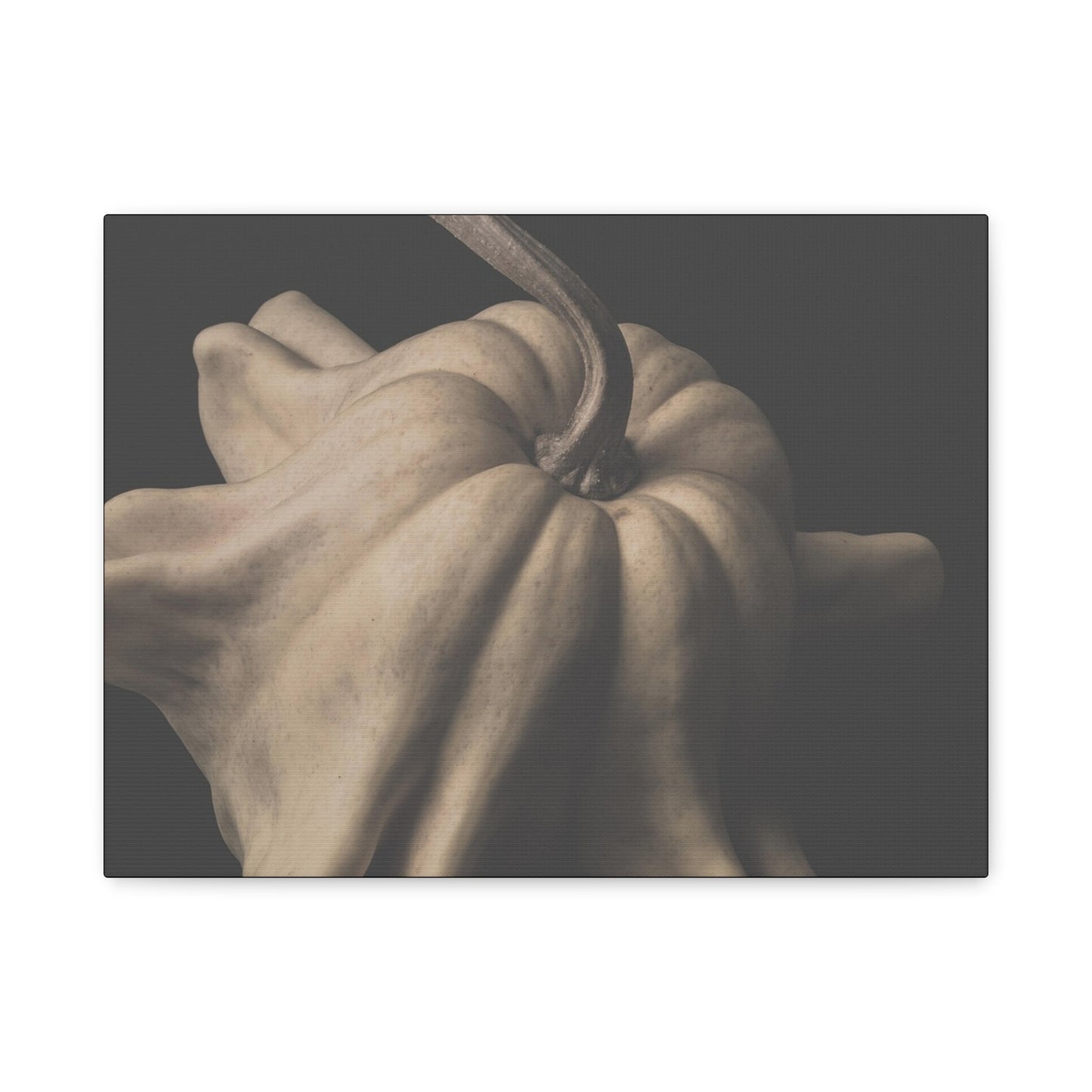 Elegant Pumpkin Canvas Art, Rustic Home Decor, Modern Wall Art, Fall Decor, Thanksgiving Gift, Autumn Vibes, Minimalist Design