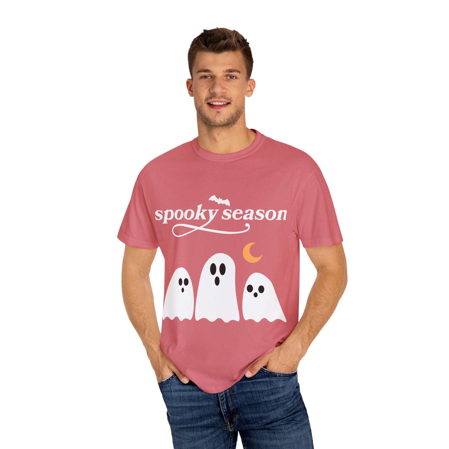 Spooky Season Ghost T-Shirt for Halloween