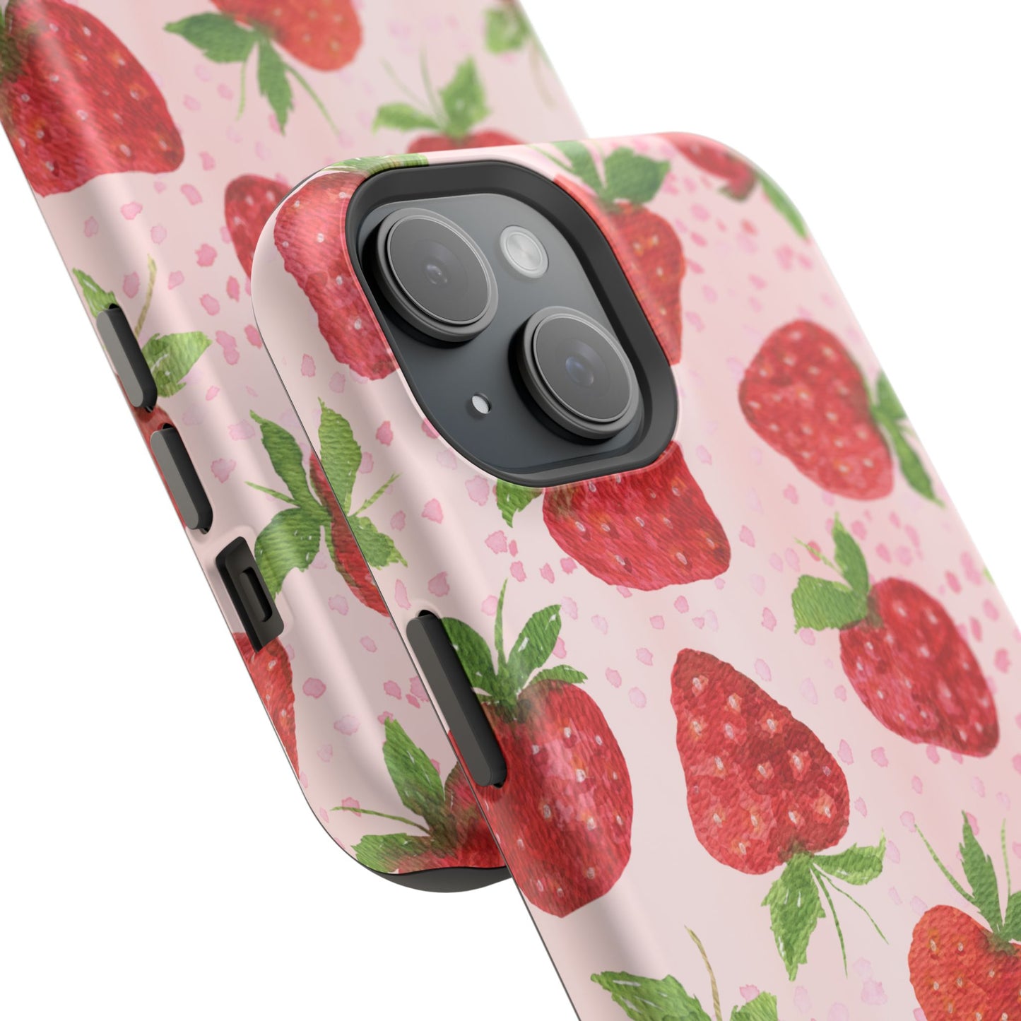 Strawberry Magnetic Phone Case - Durable & Stylish