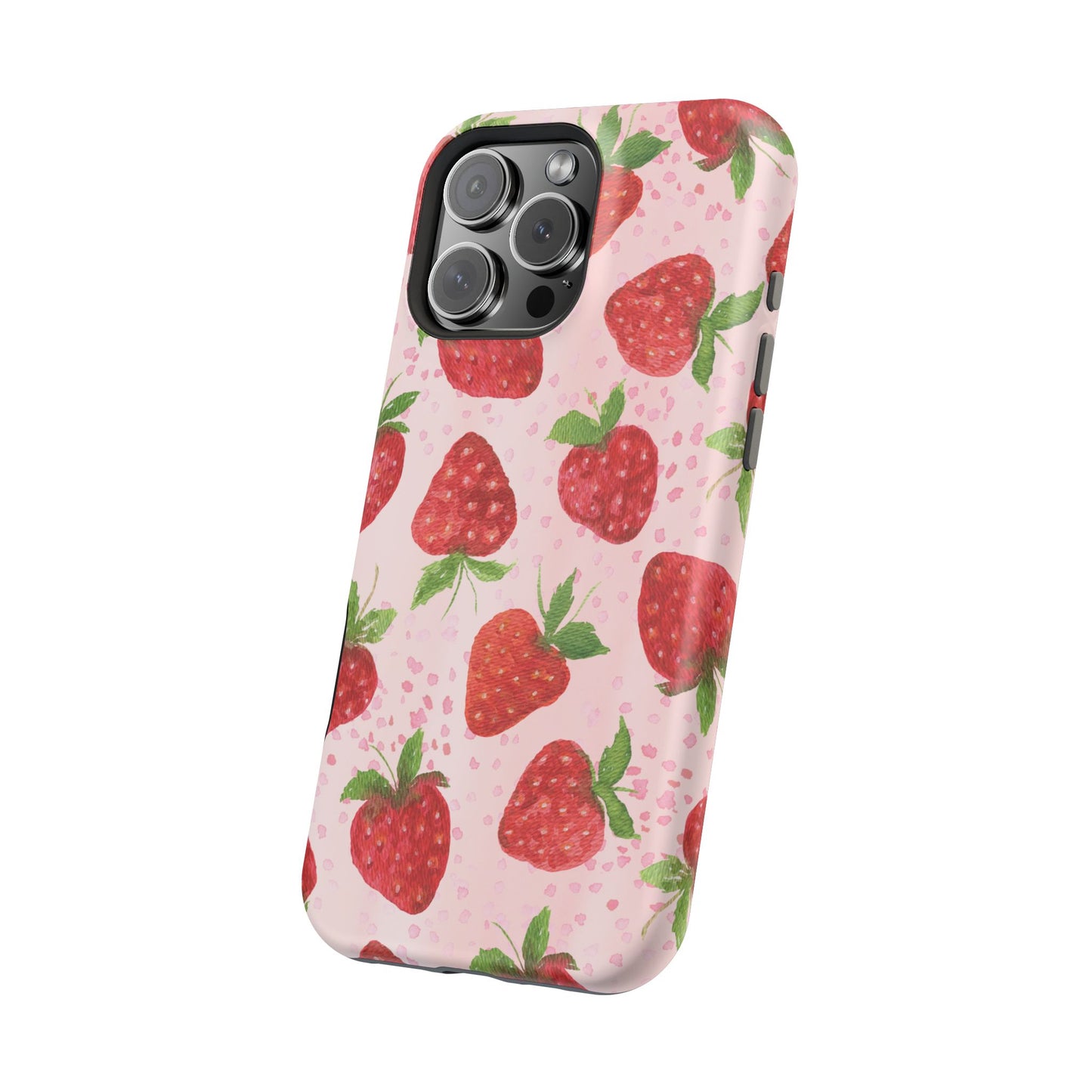 Strawberry Magnetic Phone Case - Durable & Stylish