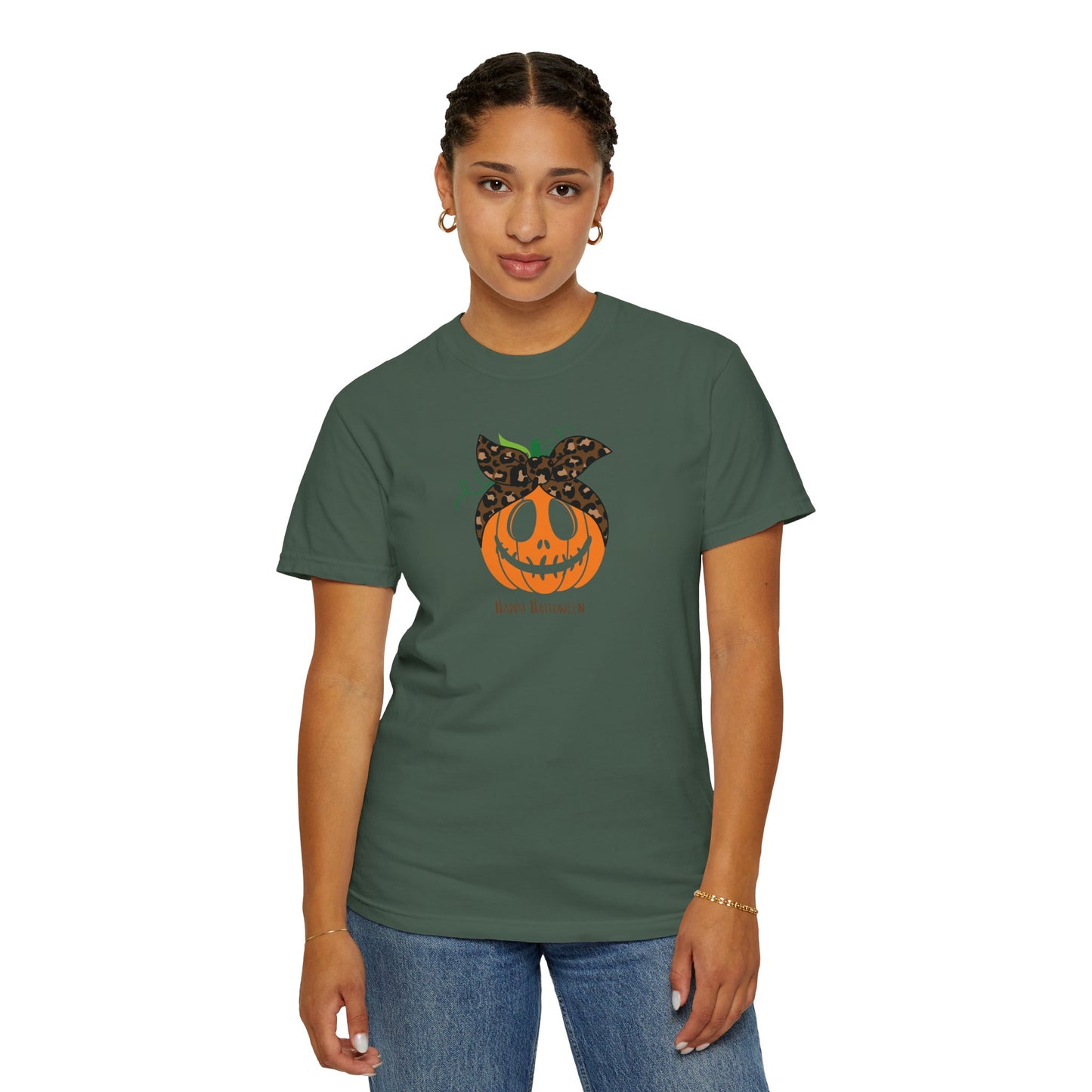 Happy Halloween Pumpkin T-Shirt, Fall Fashion Tee, Unisex Graphic Tee, Casual Halloween Apparel, Spooky Season Shirt, Halloween Gift