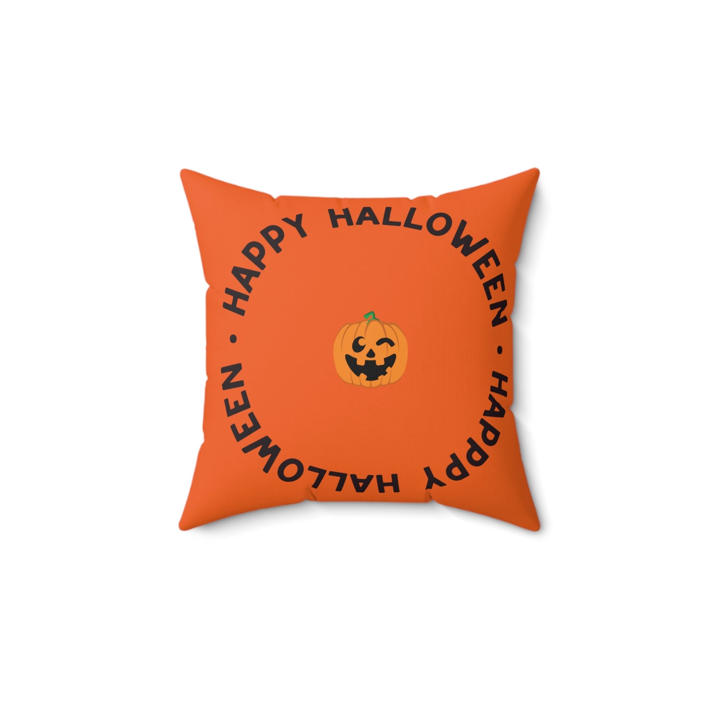 Halloween Decorative Pillow, Happy Halloween Decor, Pumpkin Pillow, Fall Home Decor, Cozy Autumn Cushion