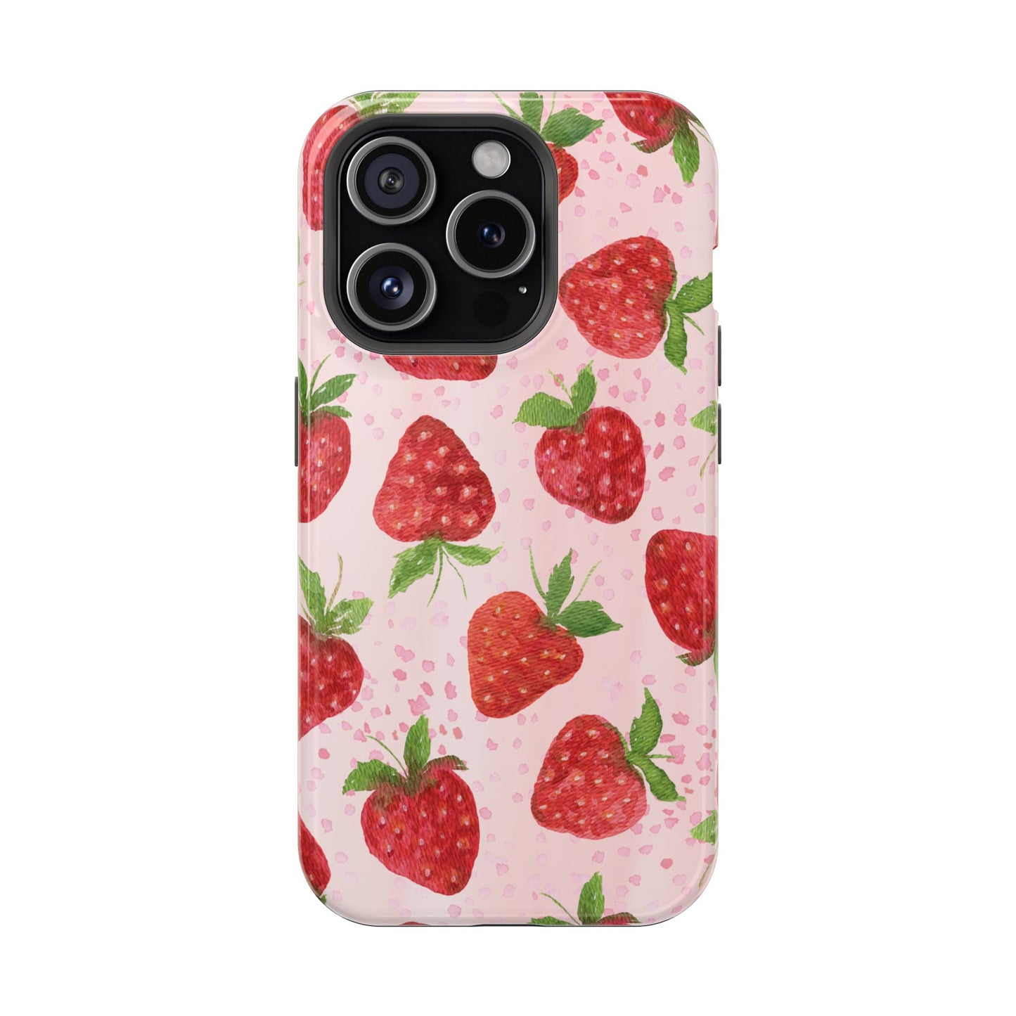 Strawberry Magnetic Phone Case - Durable & Stylish