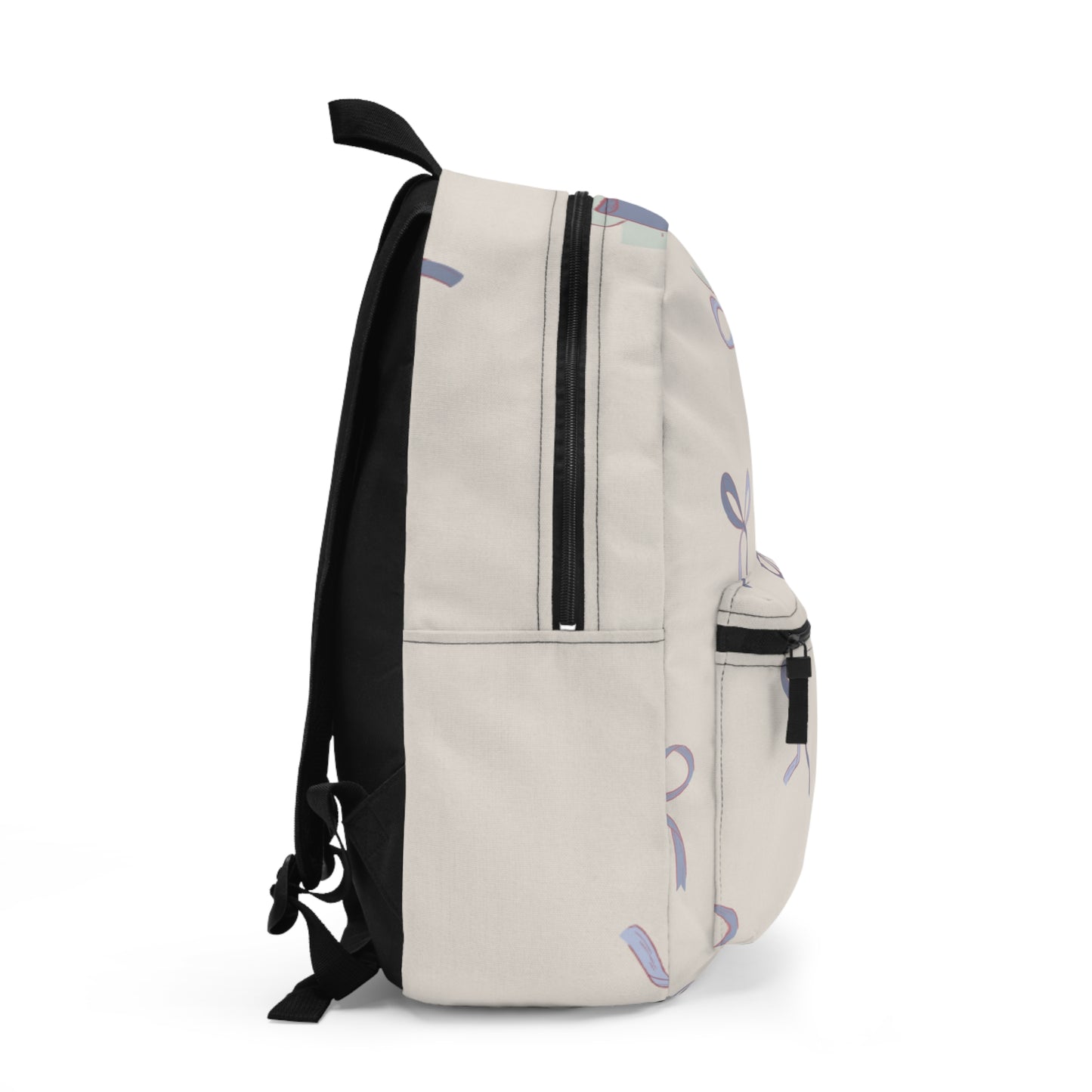 Chic Backpack with Bow Design, Stylish Travel Bag, Everyday Use, Back to School, Gift for Her, Cute Accessories