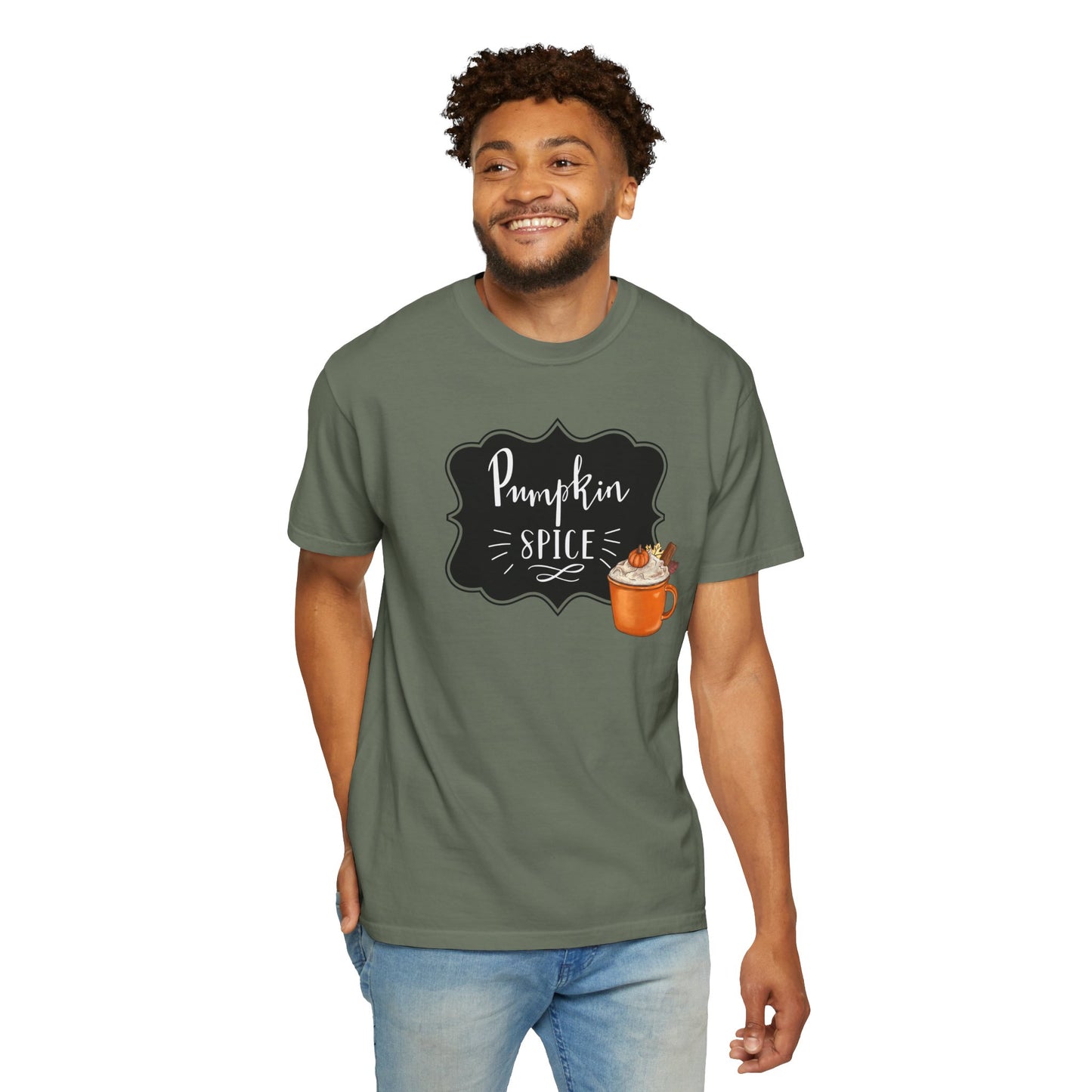 Pumpkin Spice Unisex T-Shirt | Cozy Autumn Tee, Fall Fashion, Holiday Gift, Halloween Shirt, Pumpkin Lovers Apparel