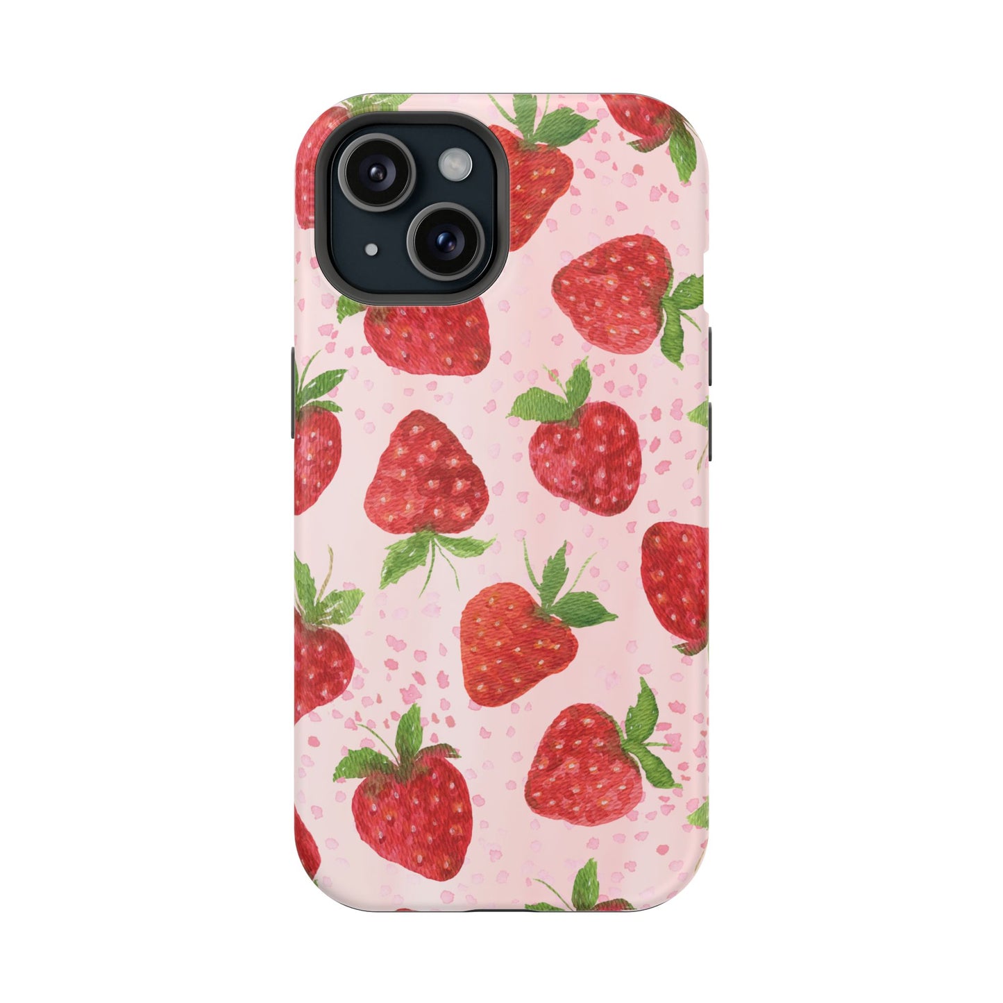 Strawberry Magnetic Phone Case - Durable & Stylish