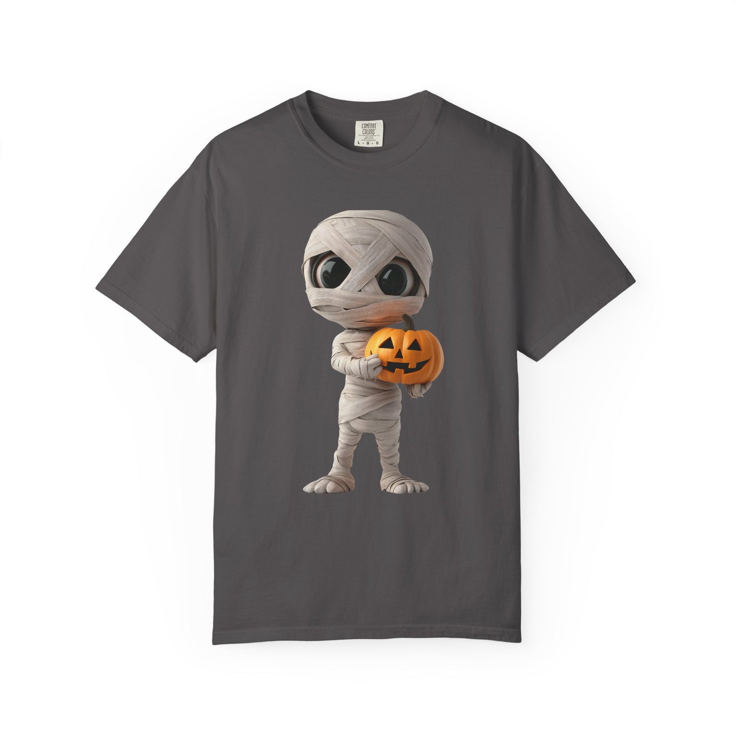 Halloween Mummy Pumpkin T-Shirt, Unisex Graphic Tee, Spooky Season Apparel, Halloween Costume Top, Fall Festival Shirt