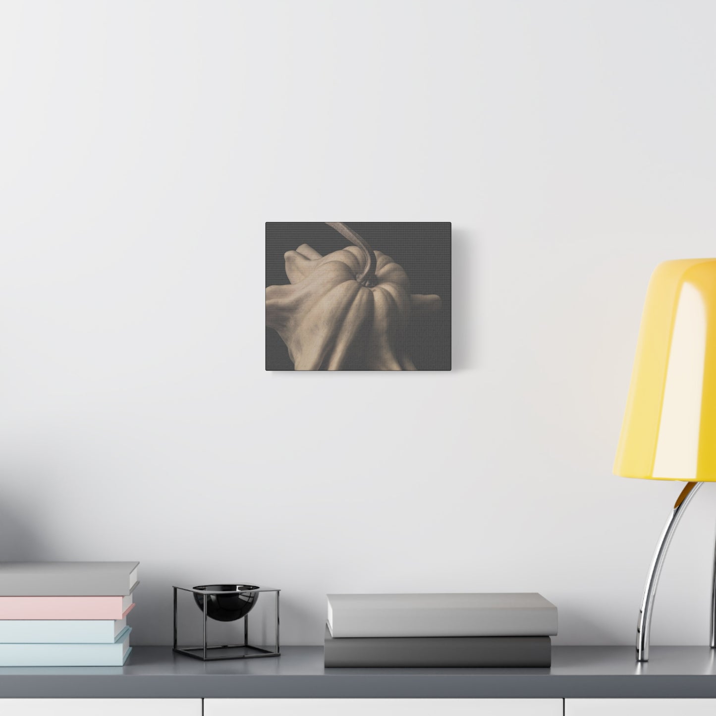 Elegant Pumpkin Canvas Art, Rustic Home Decor, Modern Wall Art, Fall Decor, Thanksgiving Gift, Autumn Vibes, Minimalist Design